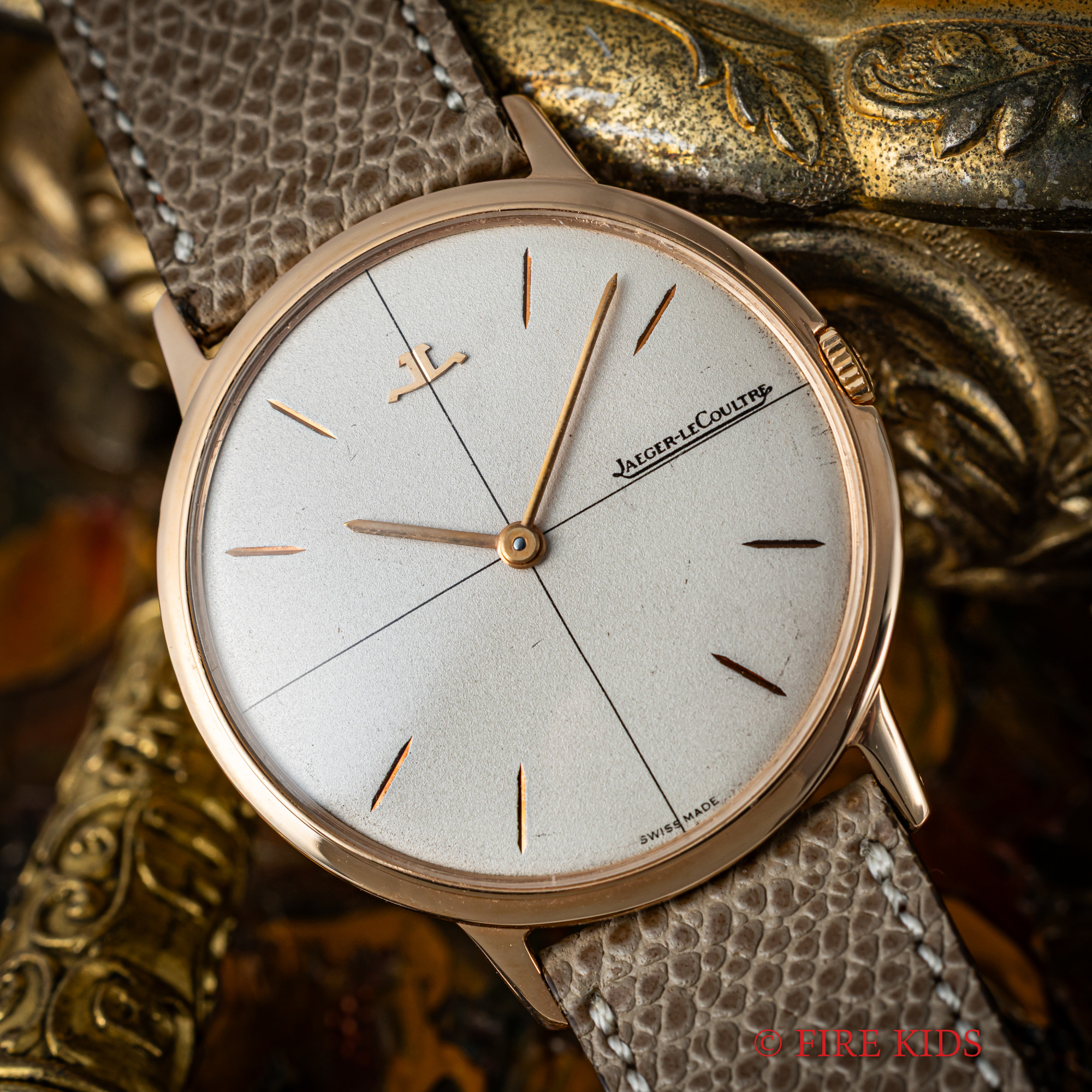 FIREKIDS｜ファイアーキッズ / ジャガールクルト ラウンド 手巻き 18金