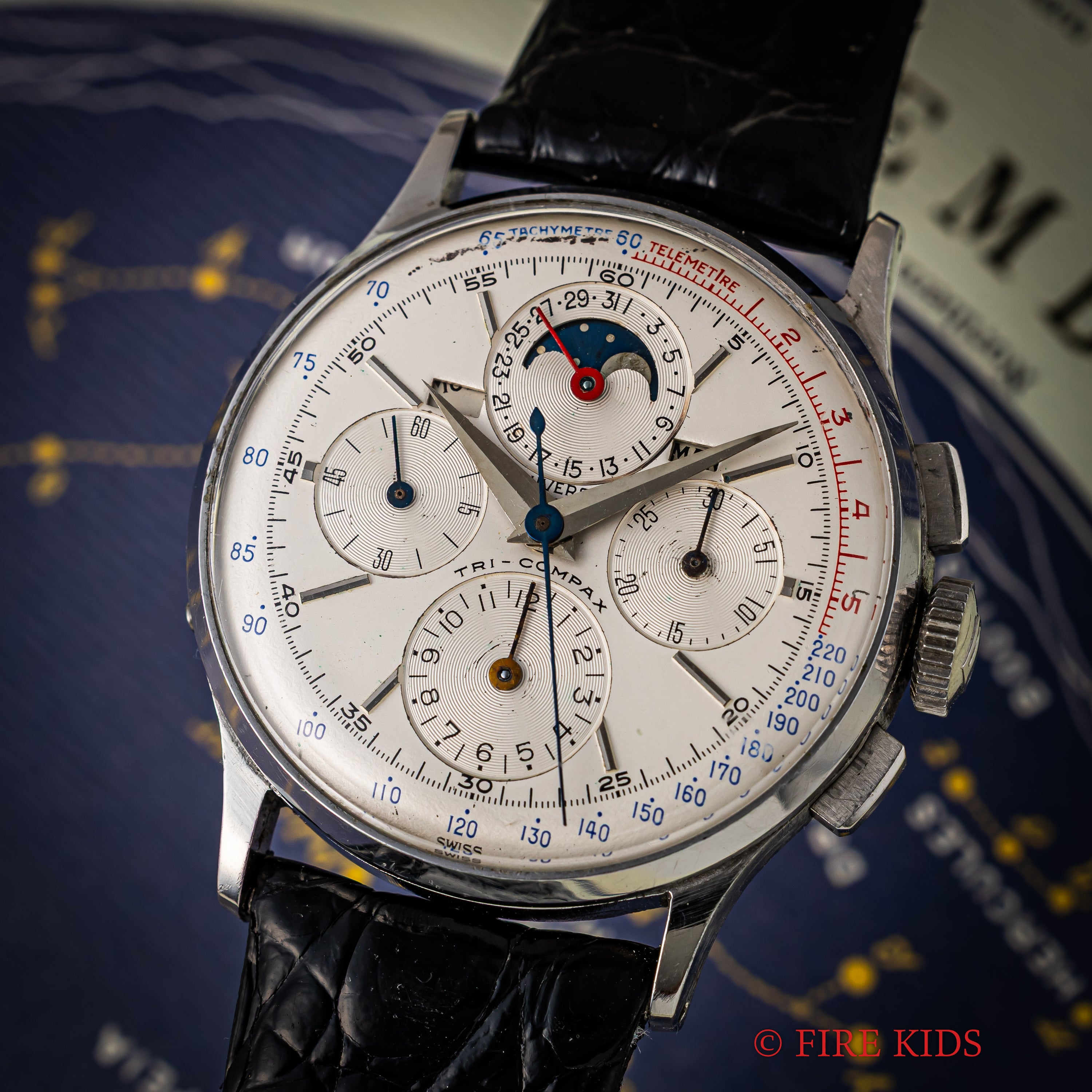 ユニバーサルジュネーブ トリコンパックス Ref.22279 1950年代製