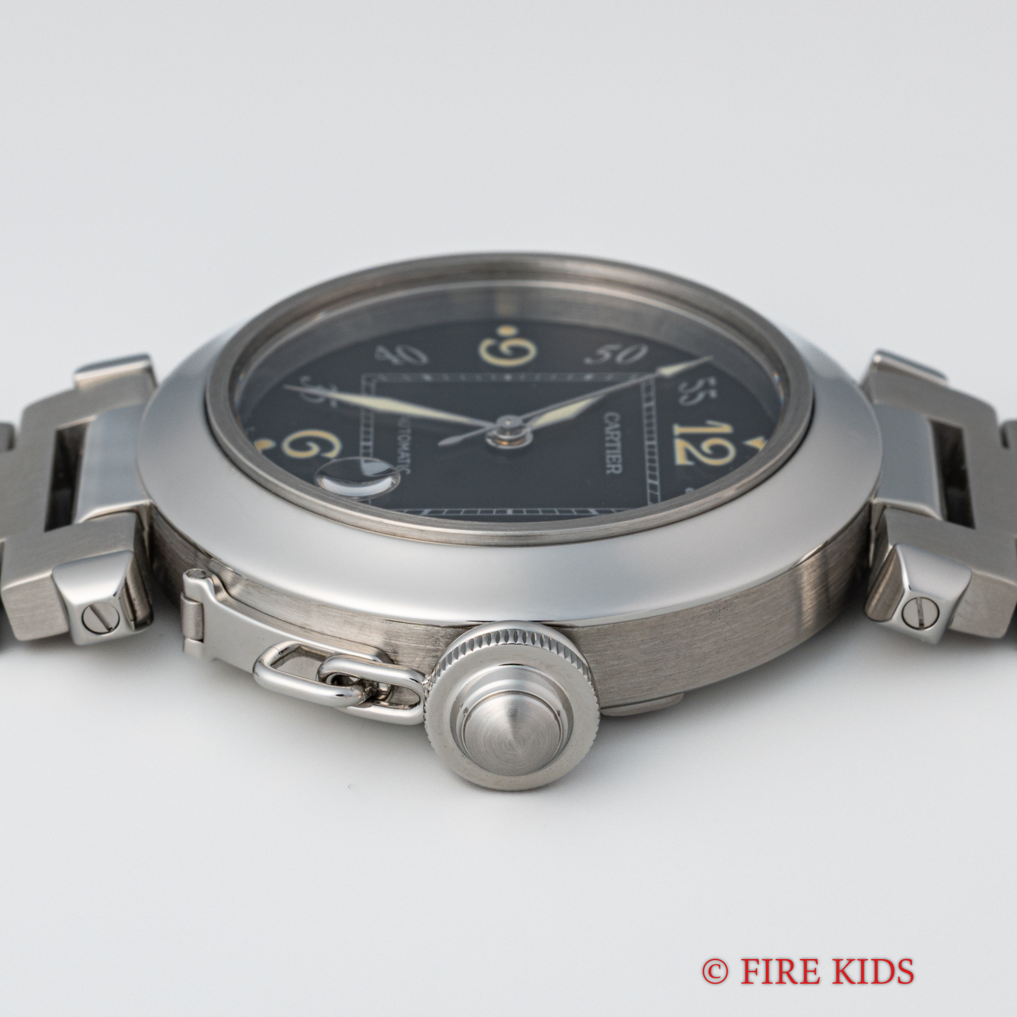 FIREKIDS｜ファイアーキッズ / カルティエ パシャC ブラックダイヤル