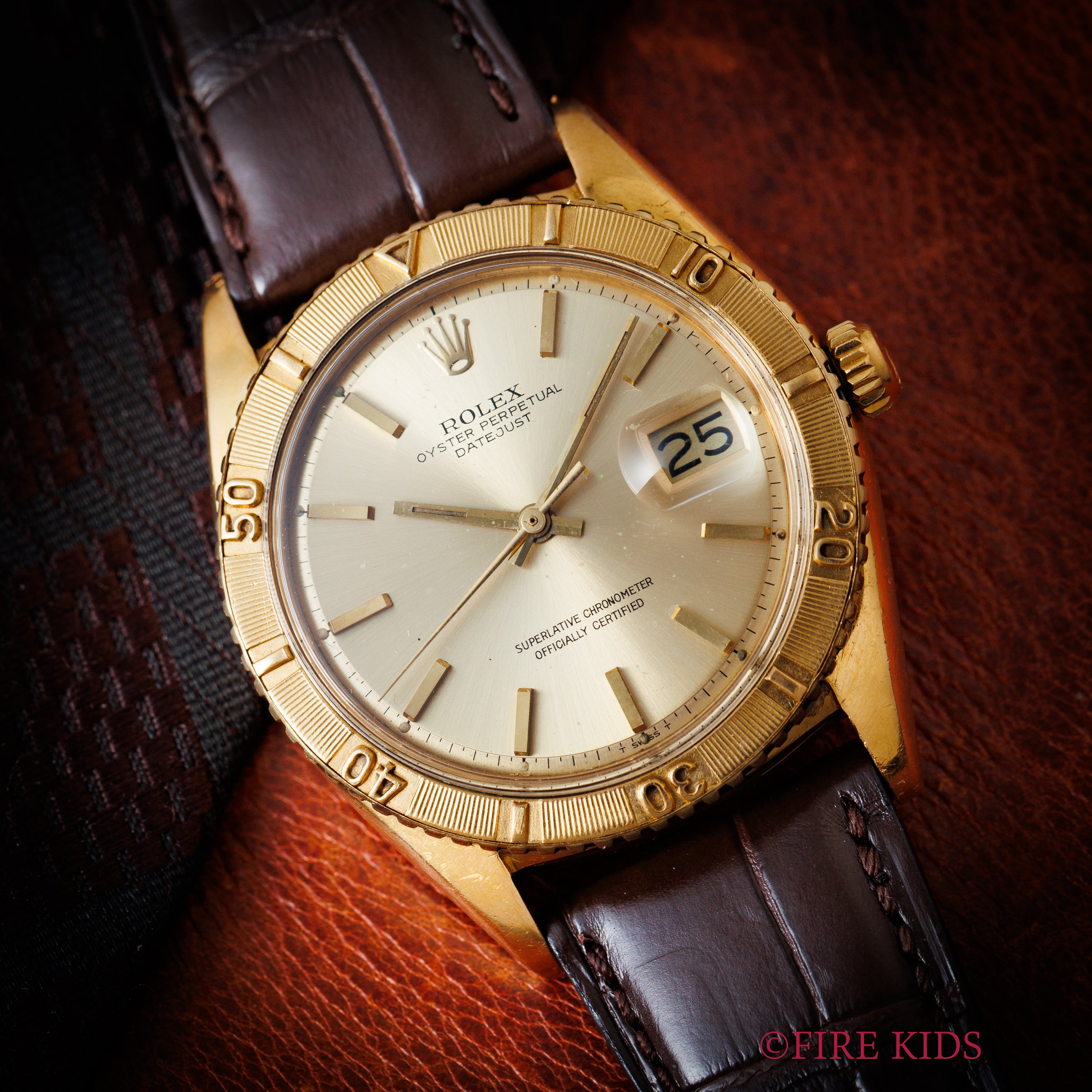 ロレックス 18金無垢サンダーバード 1965年製 Ref.1625