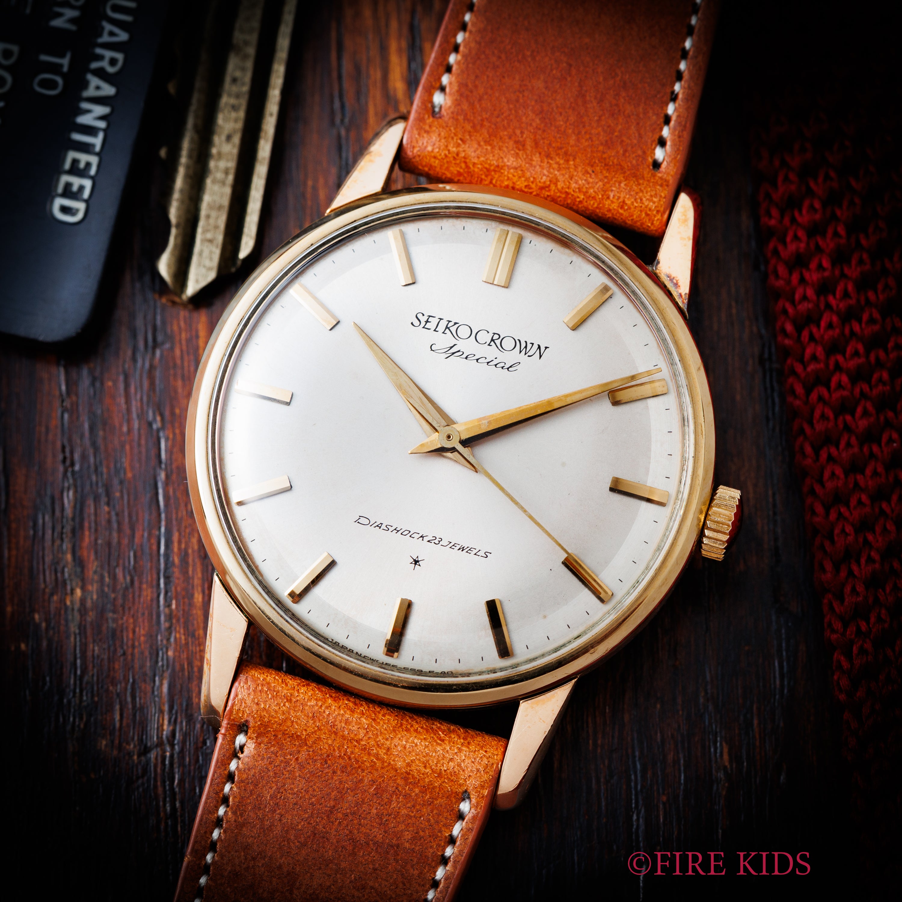 セイコー クラウンスペシャル 14金張り 1963年製 箱付き