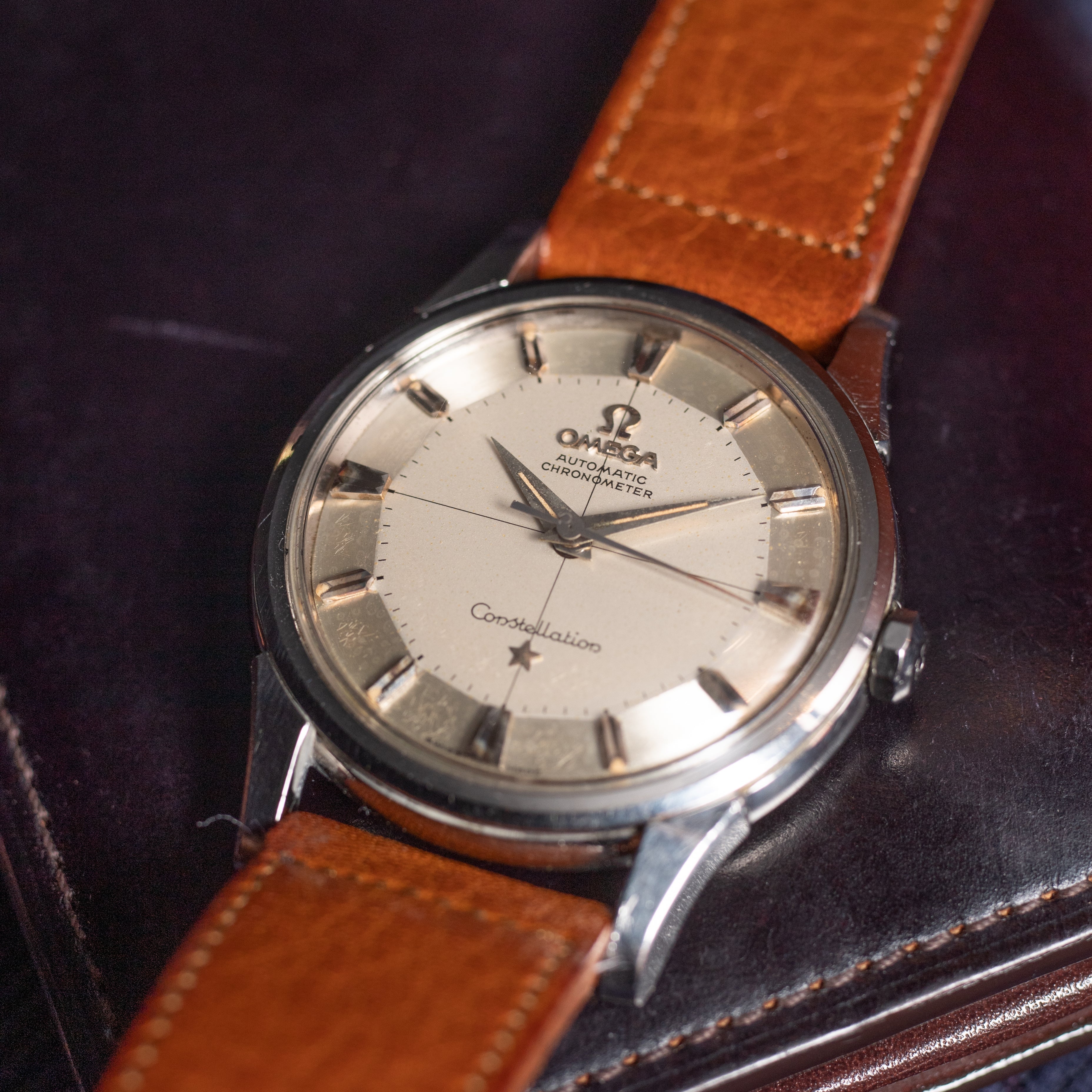 オメガ コンステレーション 1961年製 12角 ツートーンダイヤル