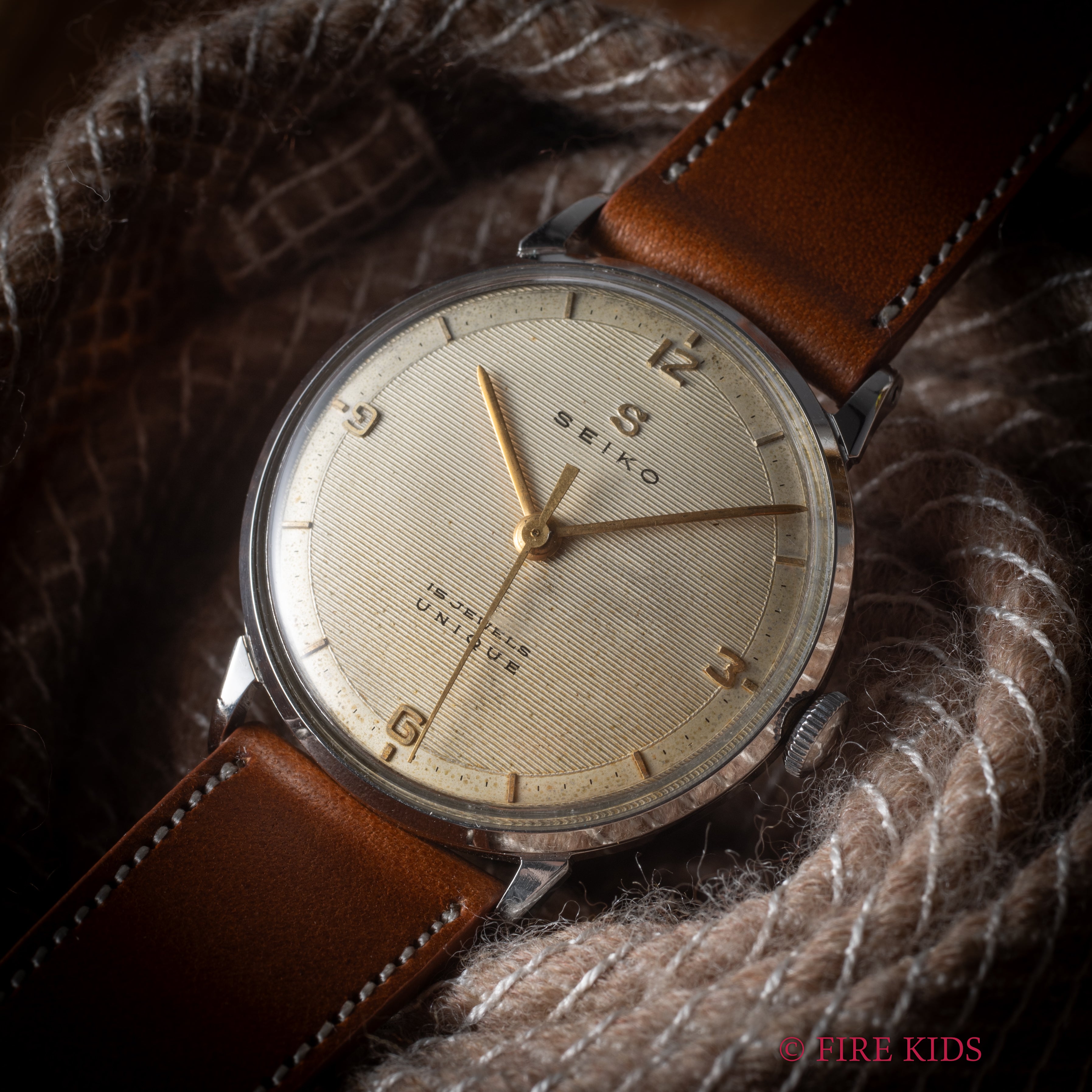 セイコー ユニーク 1950年代製 Ref.U14013 手巻き ステンレスケース