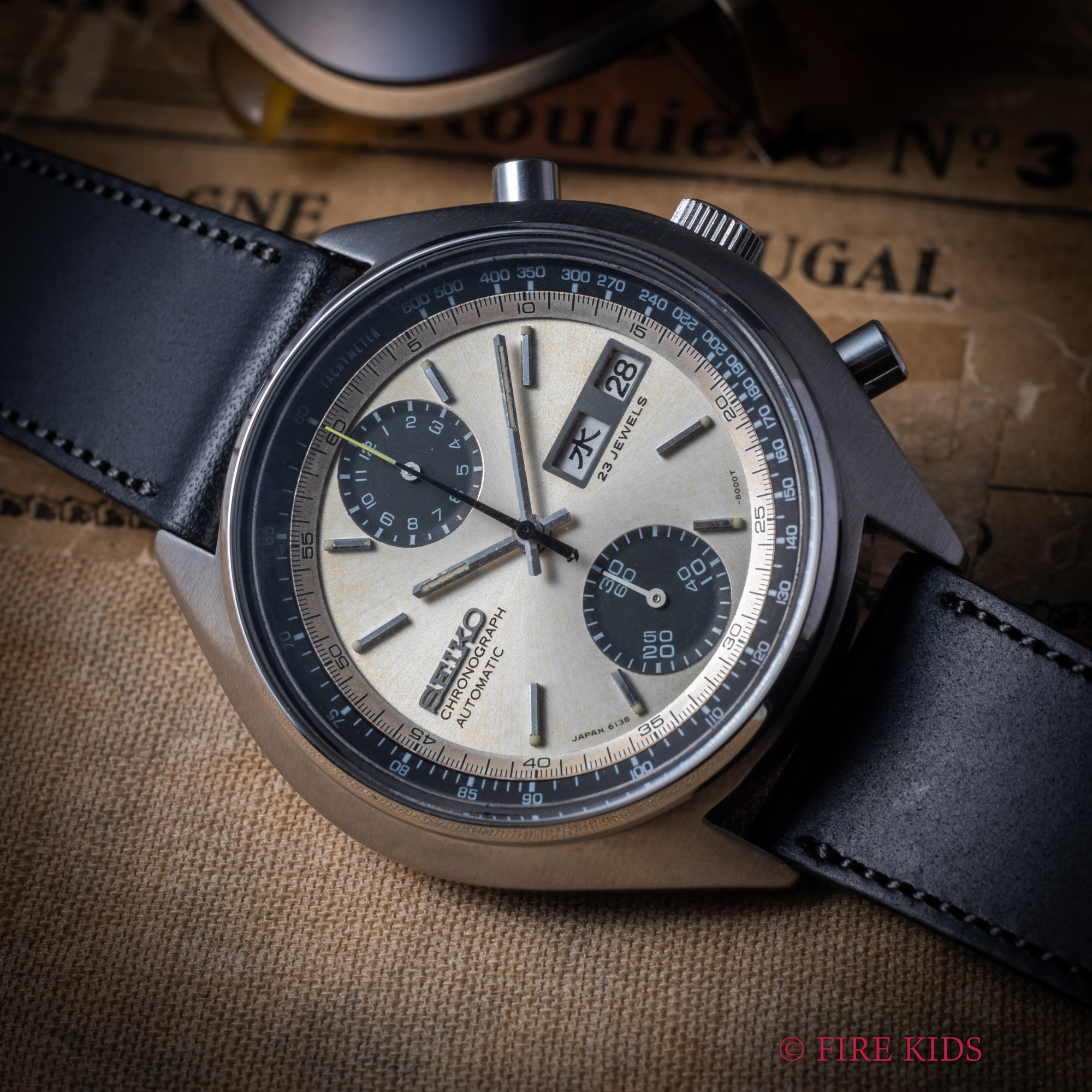 セイコー クロノグラフ ベビーパンダ Ref.6138-8000 1971年製