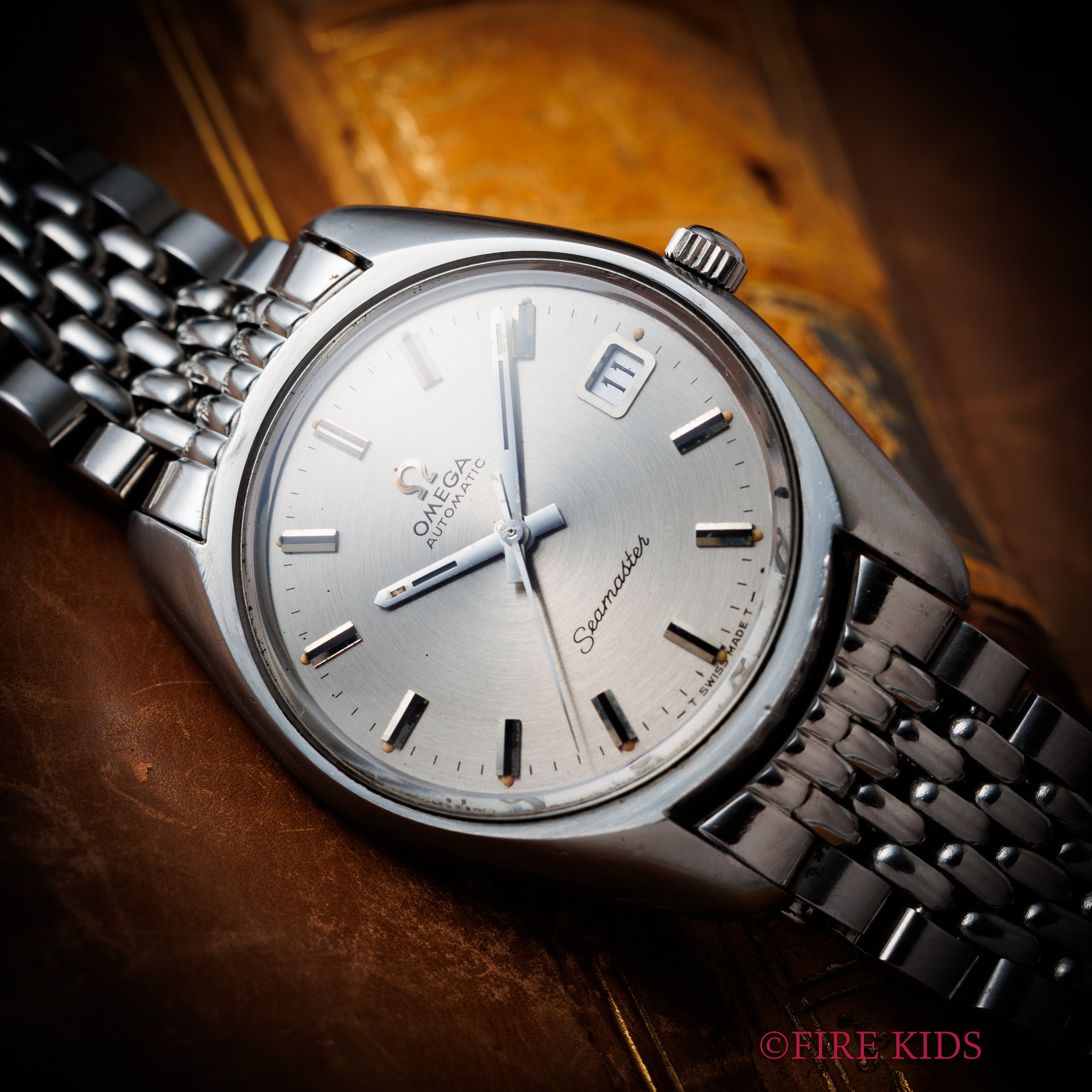 オメガ シーマスター 1971年製 オートマチック Cal.565 Ref.166.067 純正ステンレスブレス