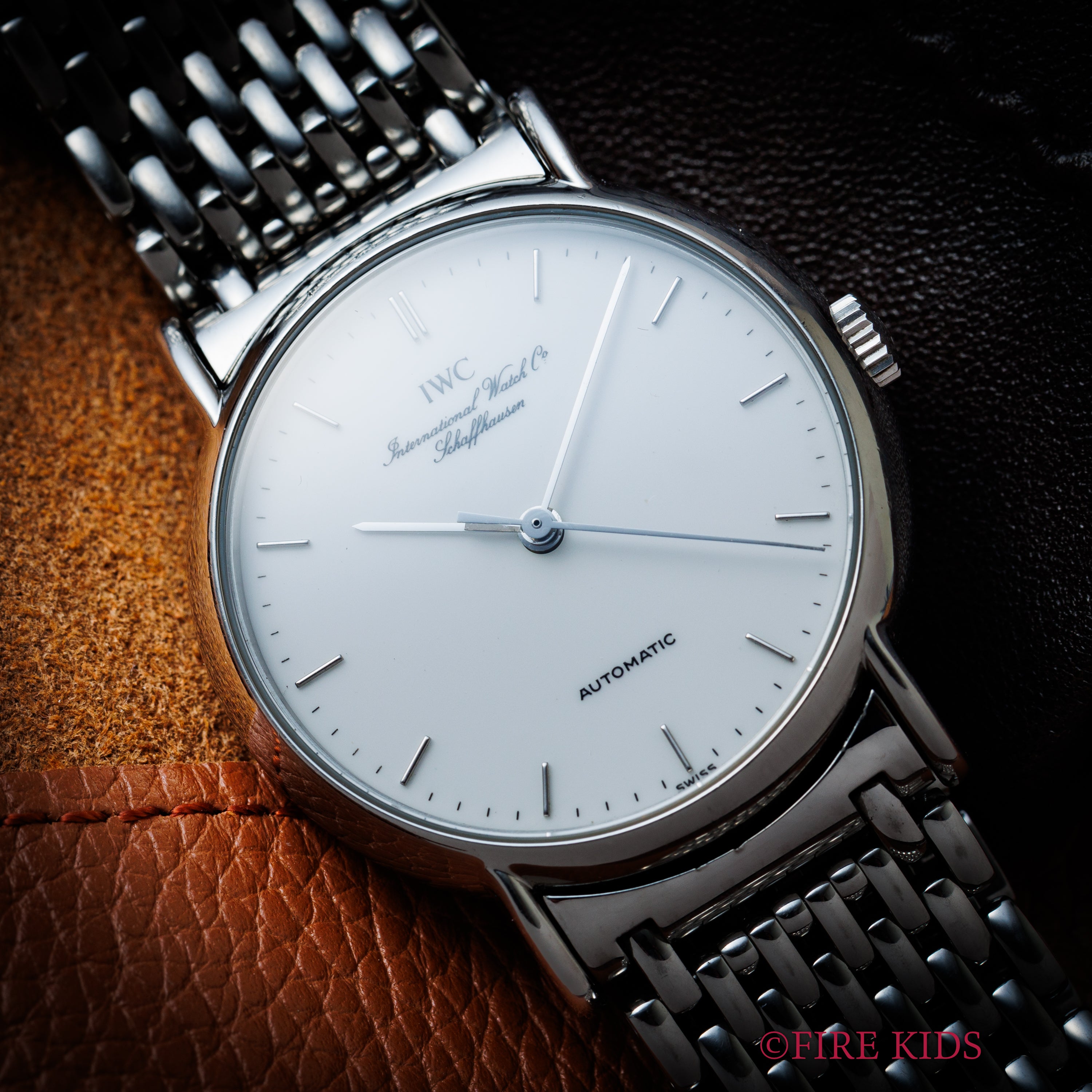 IWC ポートフィノ ノンデイト 1991年製 ホワイトダイヤル 自動巻 純正ブレス