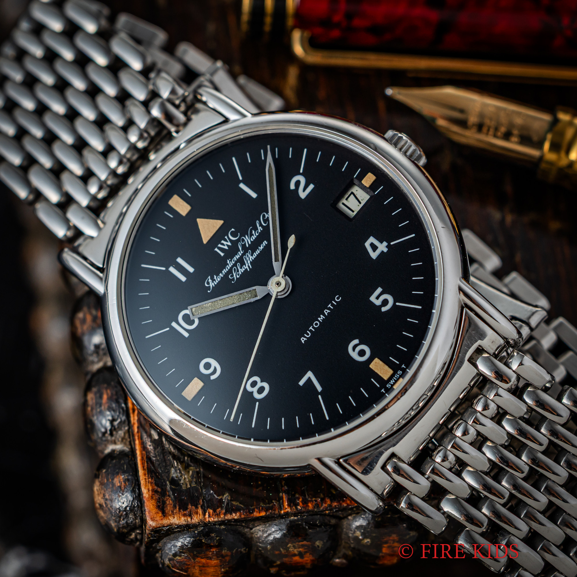 IWC ポートフィノ マークⅫダイヤル 1991年製 自動巻 純正ライスブレス付き