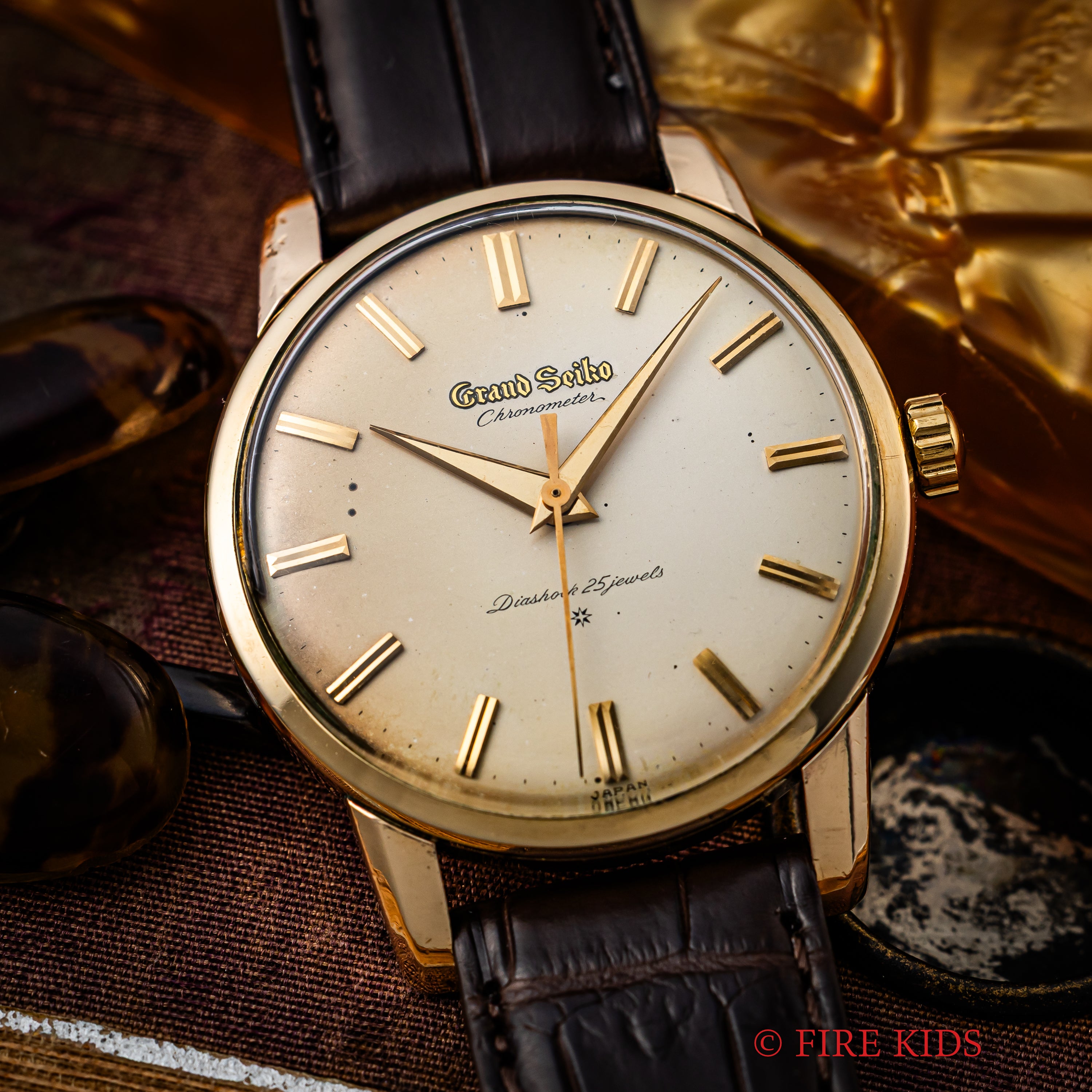 グランドセイコー ファーストモデル 1963年製 Ref.J14070 GS パティーナダイヤル