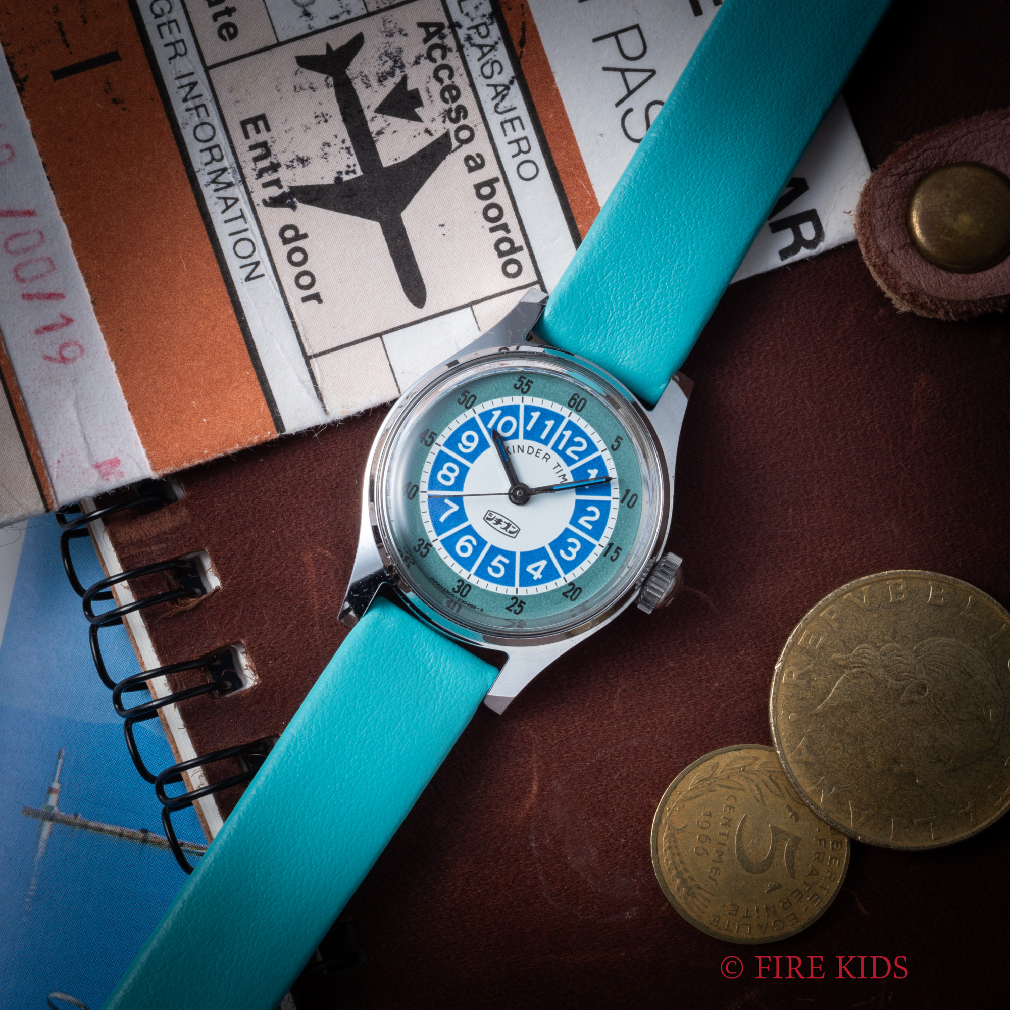 シチズン キンダータイム 1970年代製 手巻き カタカナシチズン レディース