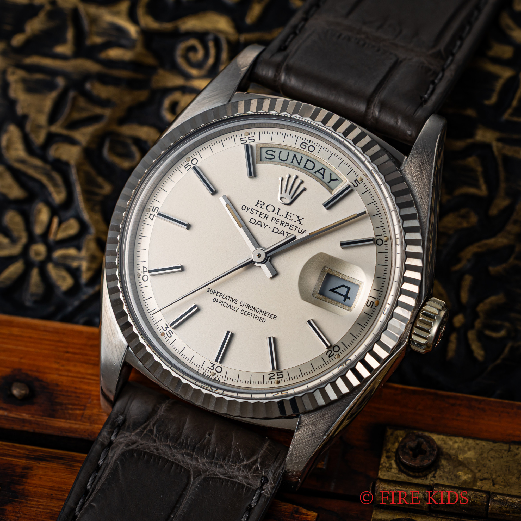 ロレックス 18金無垢ホワイトゴールドデイデイト 1969年製 Ref.1803