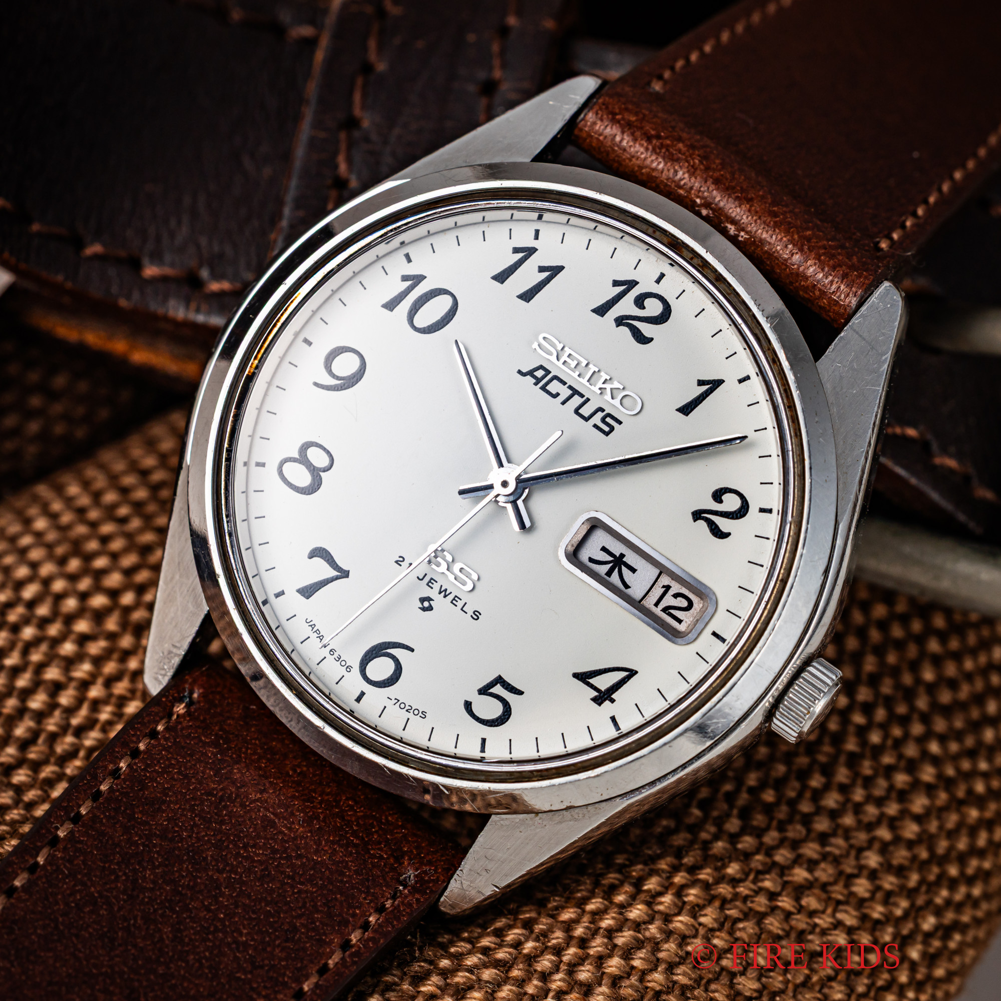 セイコー　アクタス　全アラビアダイヤル　ref.6306-7010 1976年製　デイデイト