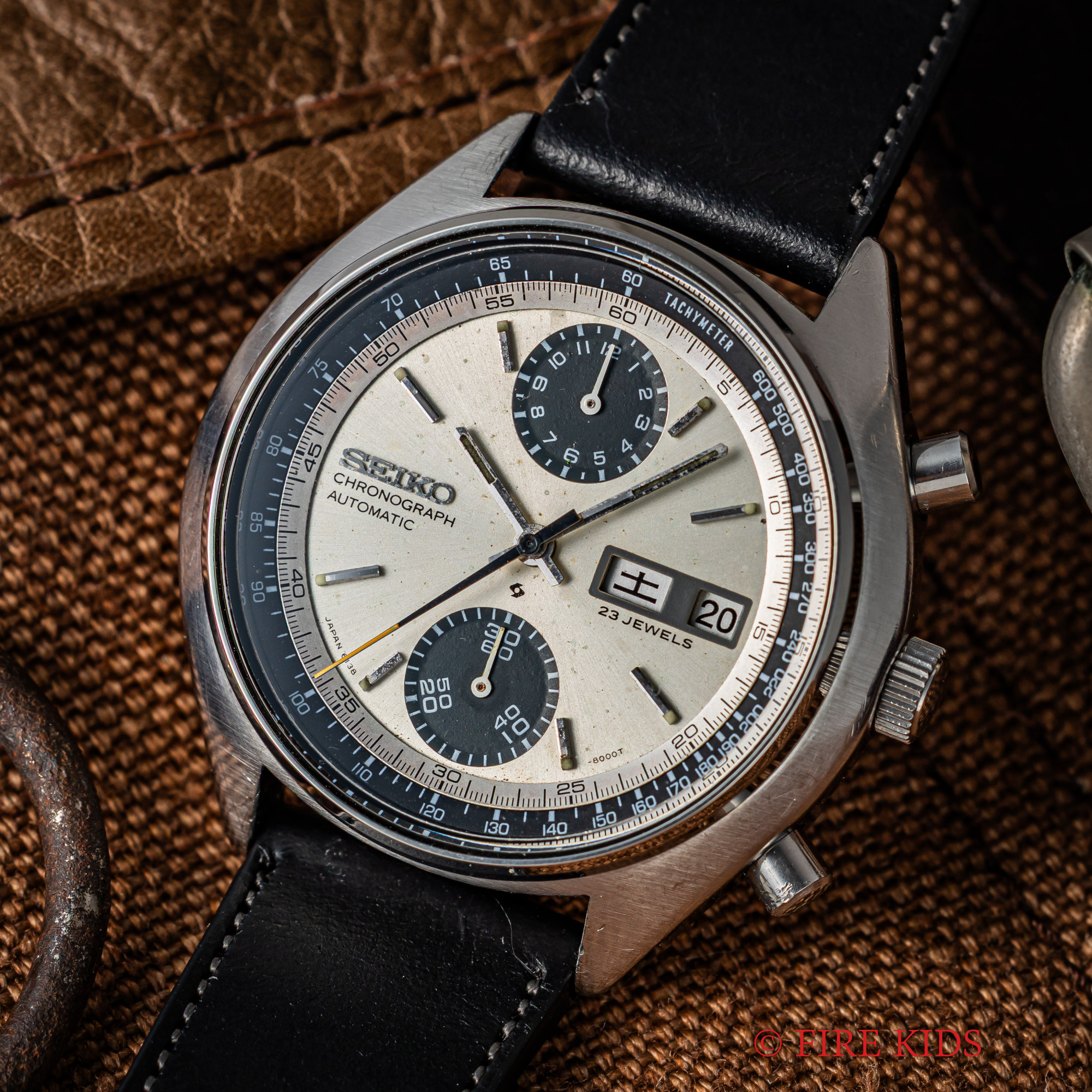 セイコー ベビーパンダ 1971年製 Ref.6138-8000 自動巻クロノグラフ