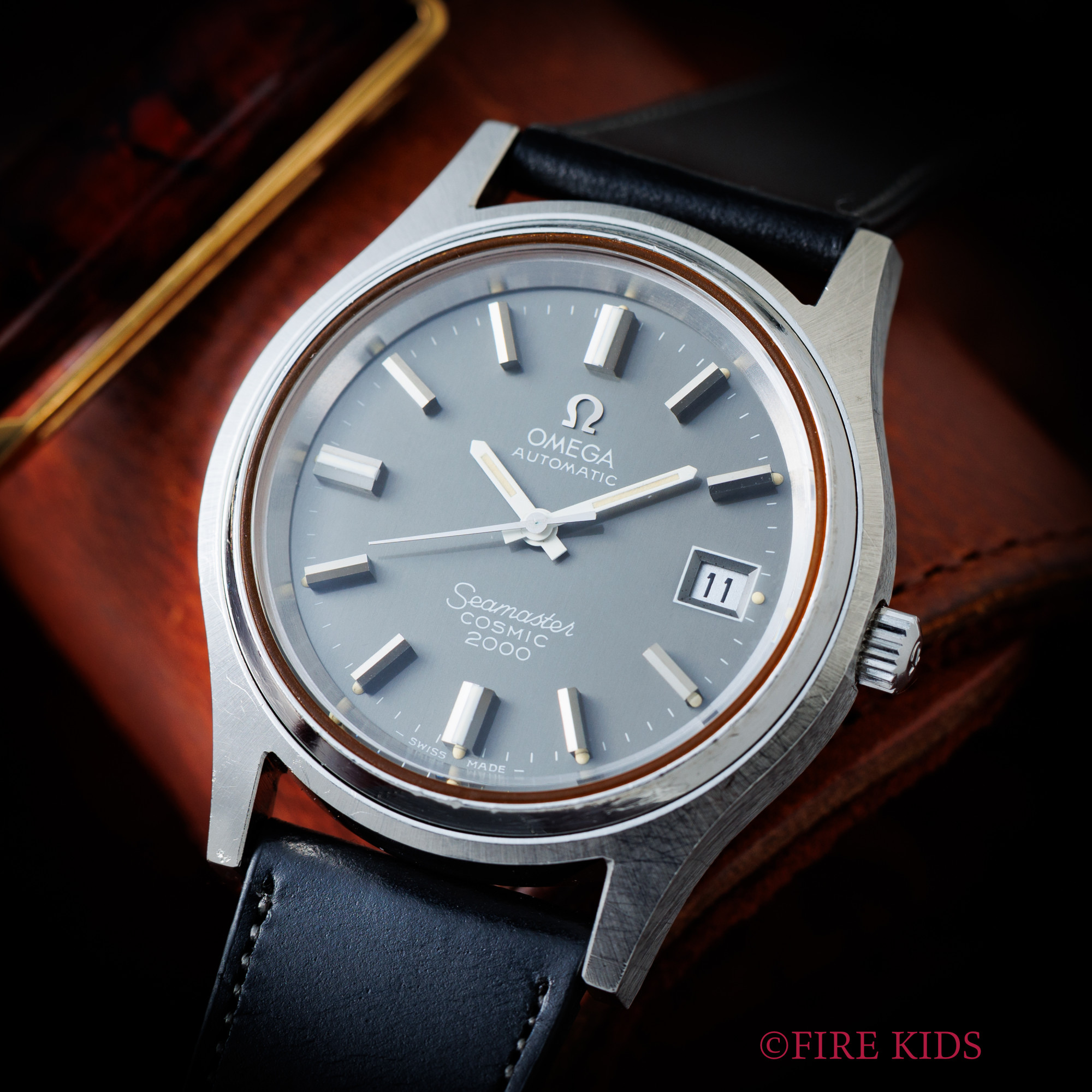 オメガ シーマスター コスミック2000 グレーダイヤル 1971年製 自動巻 Ref.166.128