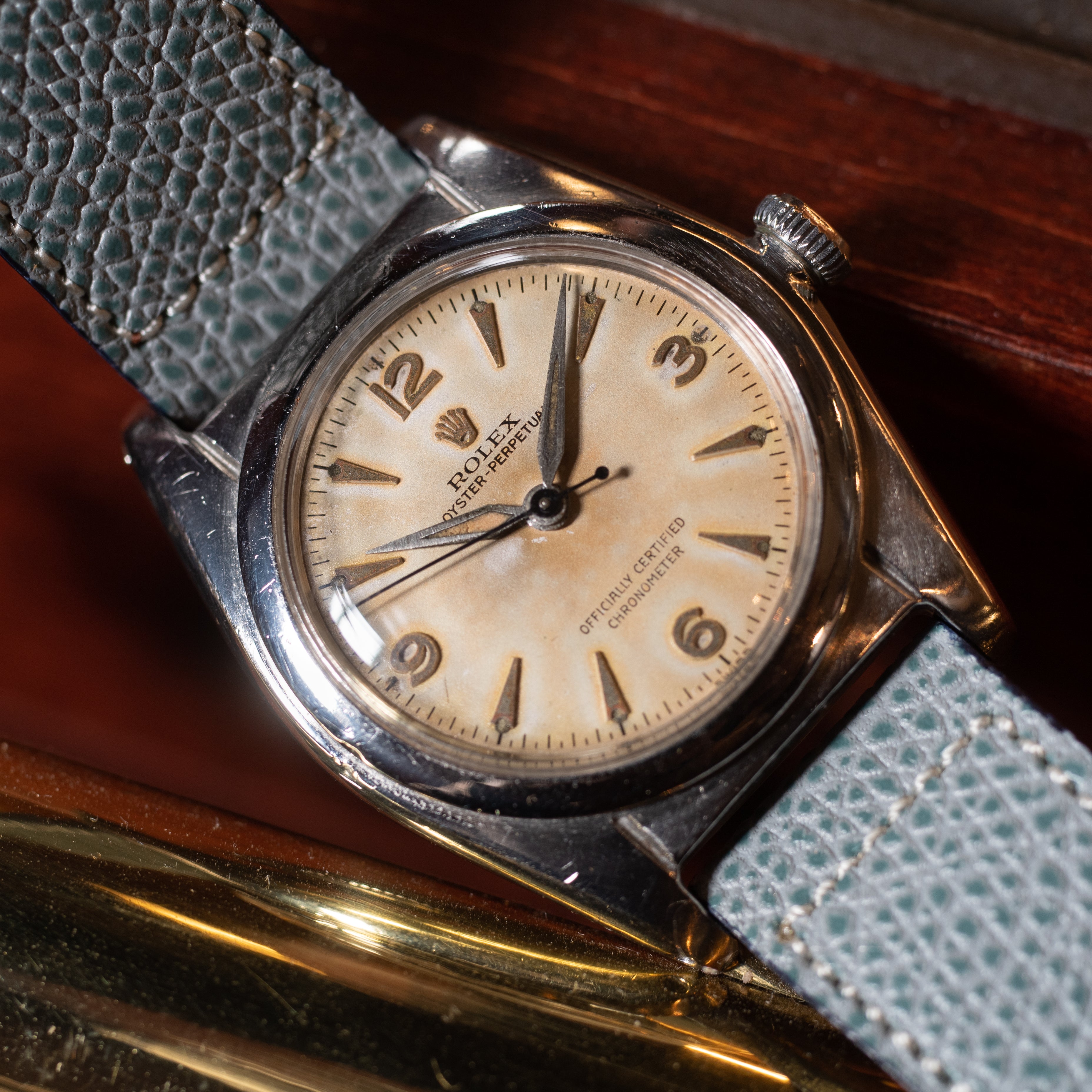 ロレックス バブルバック Ref.2940 1940年代 クサビアラビアダイヤル