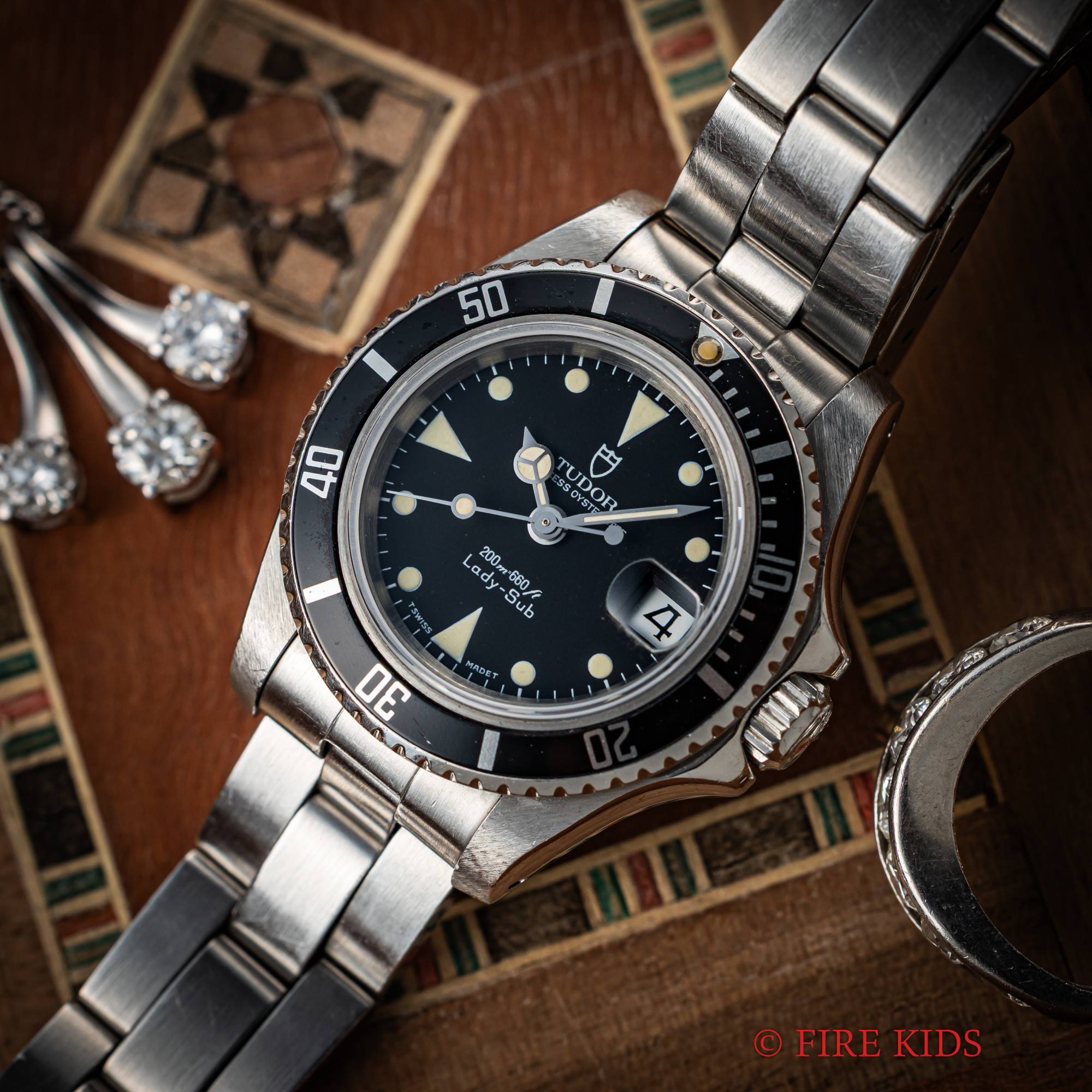 チューダー レディ―サブ 1992年製 プリンセスオイスターデイト Ref.96090 自動巻 純正ブレス