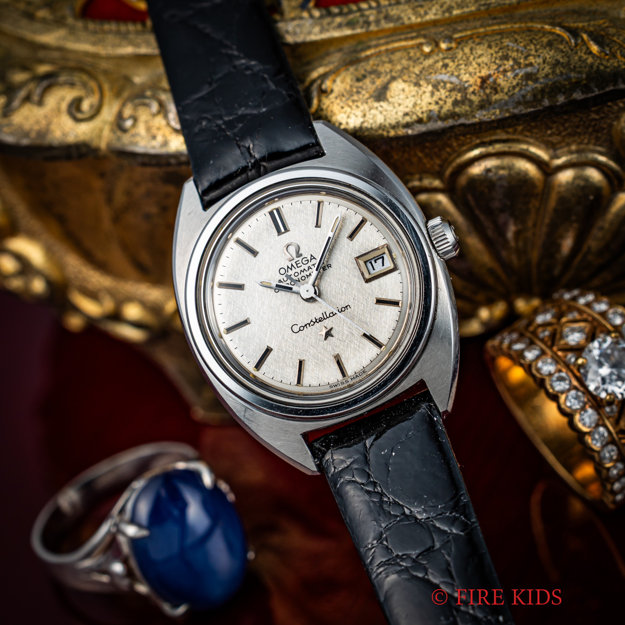 OMEGA　コンステレーション レディース リネンダイヤル 自動巻き クロノメーター 1969年製