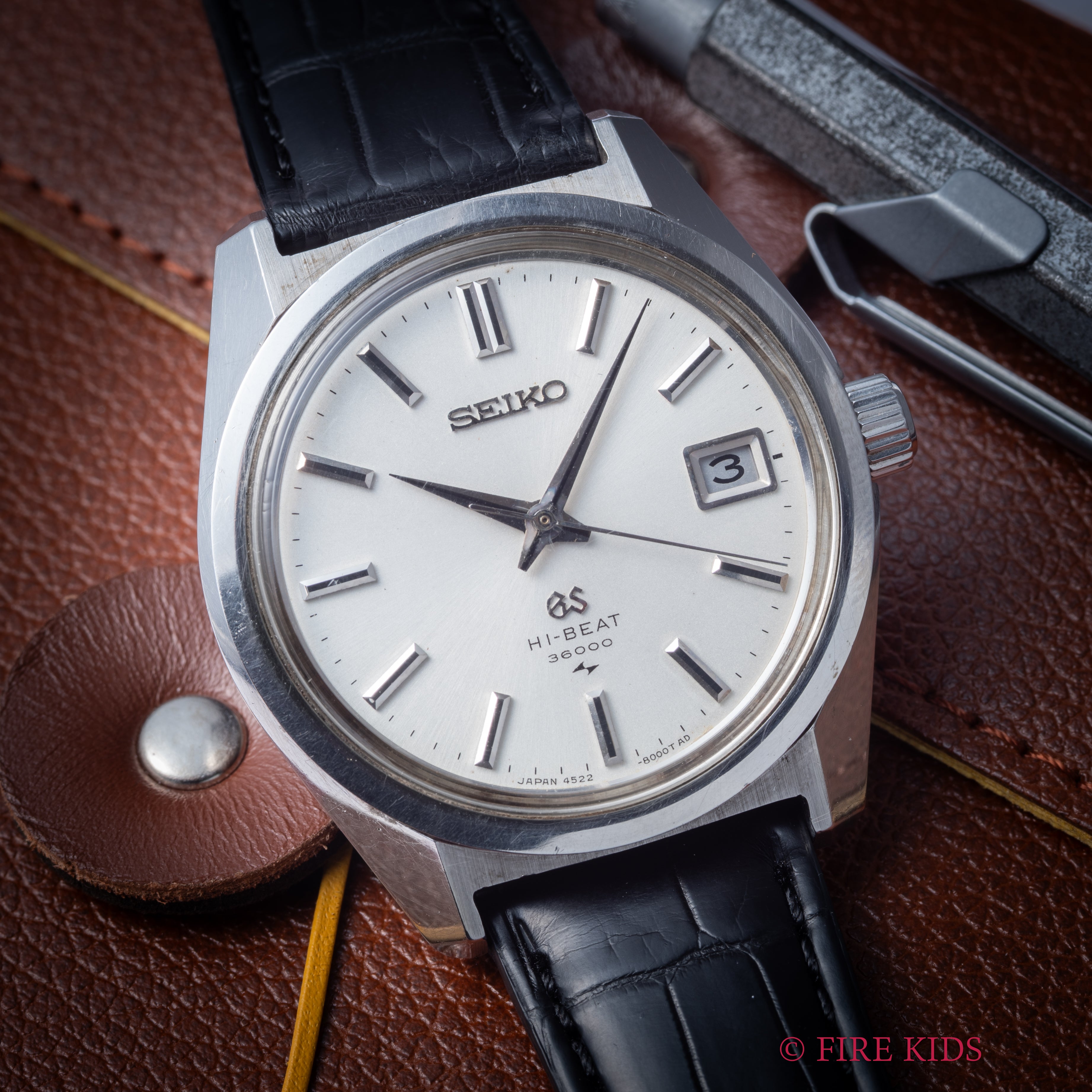 グランドセイコー ハイビート 1968年製 10振動 手巻 45GS Ref.4522-8000