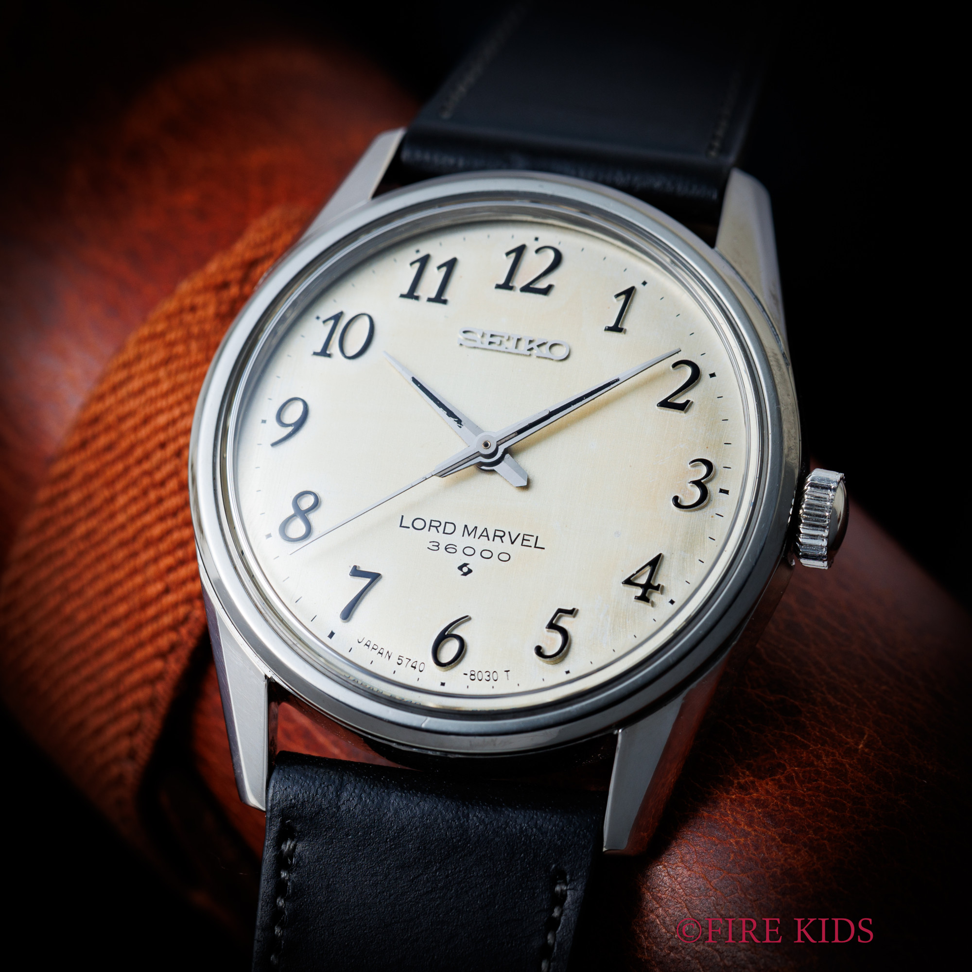 セイコー ロードマーベル 36000 10振動手巻き アラビアダイヤル パティーナ 1968年製