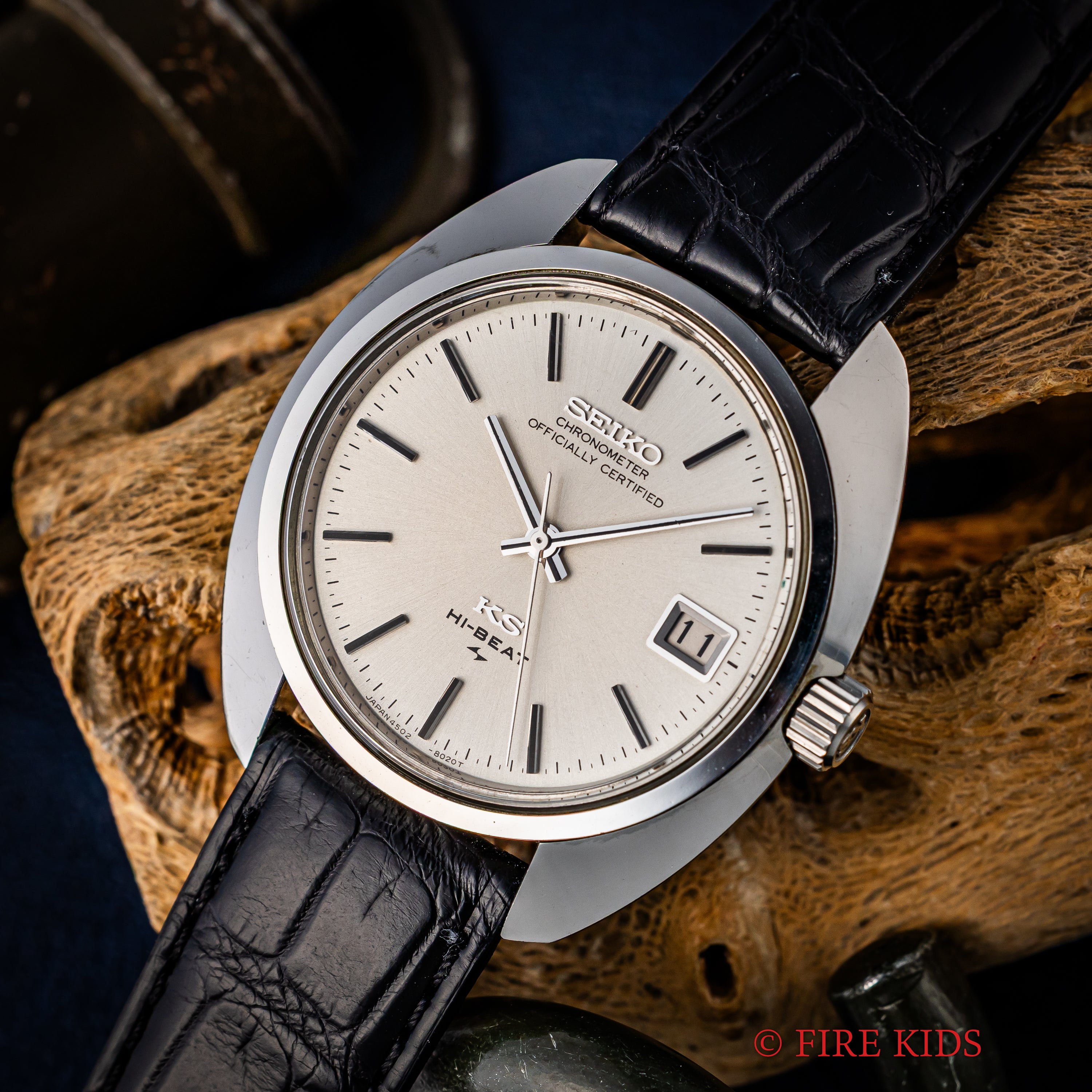 キングセイコー スーペリアクロノメーター 1971年製Ref.4502-8010 45KS 10振動手巻き