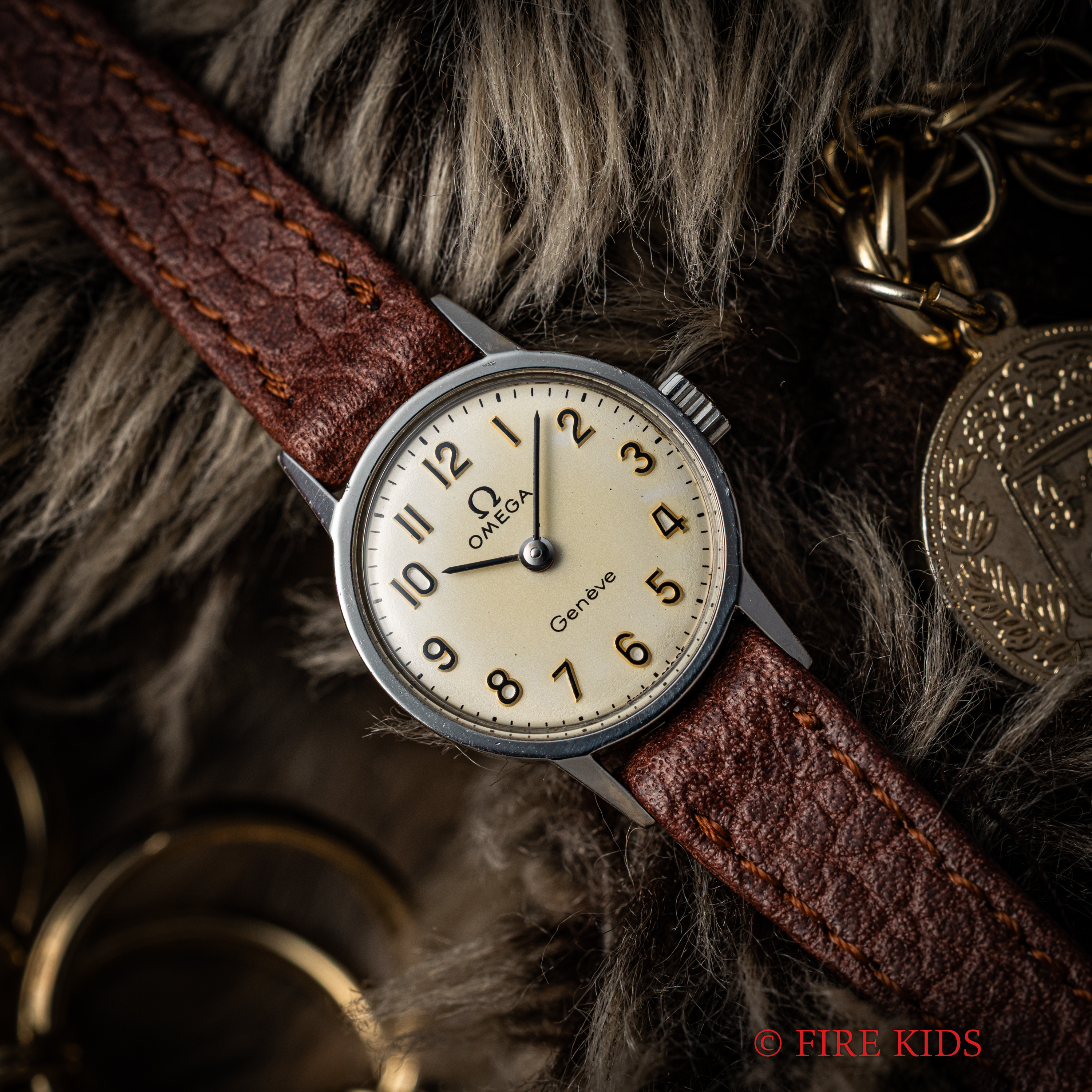 オメガ ジュネーブ レディース 1972年製 全アラビア Ref.511.0451 Cal.625 手巻き