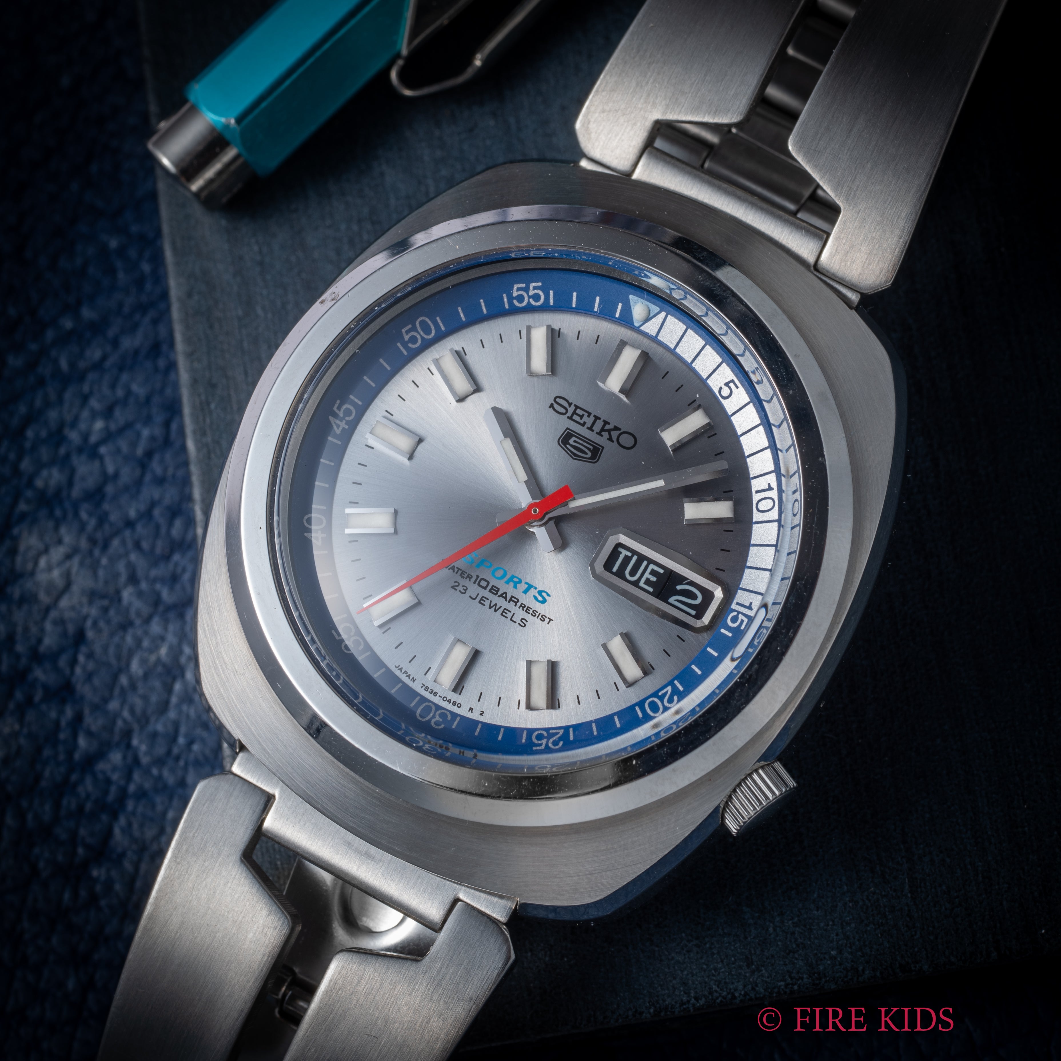 セイコー 5スポーツ Ref.7S36-0050 1997年製 Cal.7S36A 自動巻き 復刻モデル