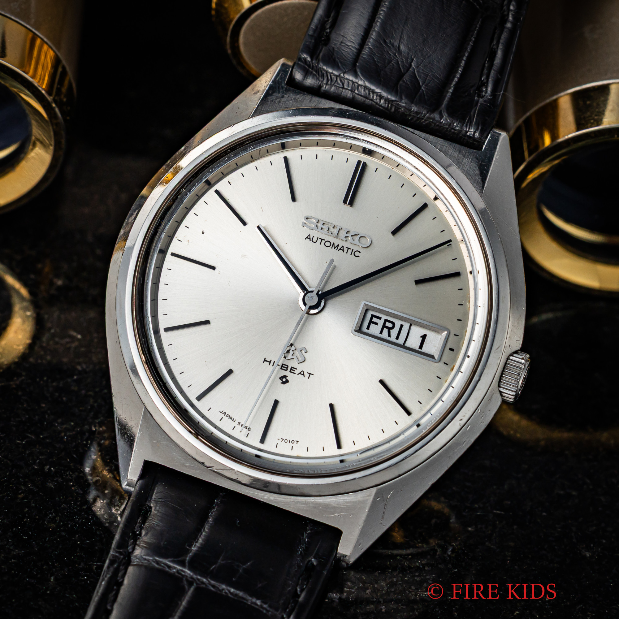 グランドセイコー 1971年製 56GSデイデイト Ref.5646-7010 ハイビート自動巻