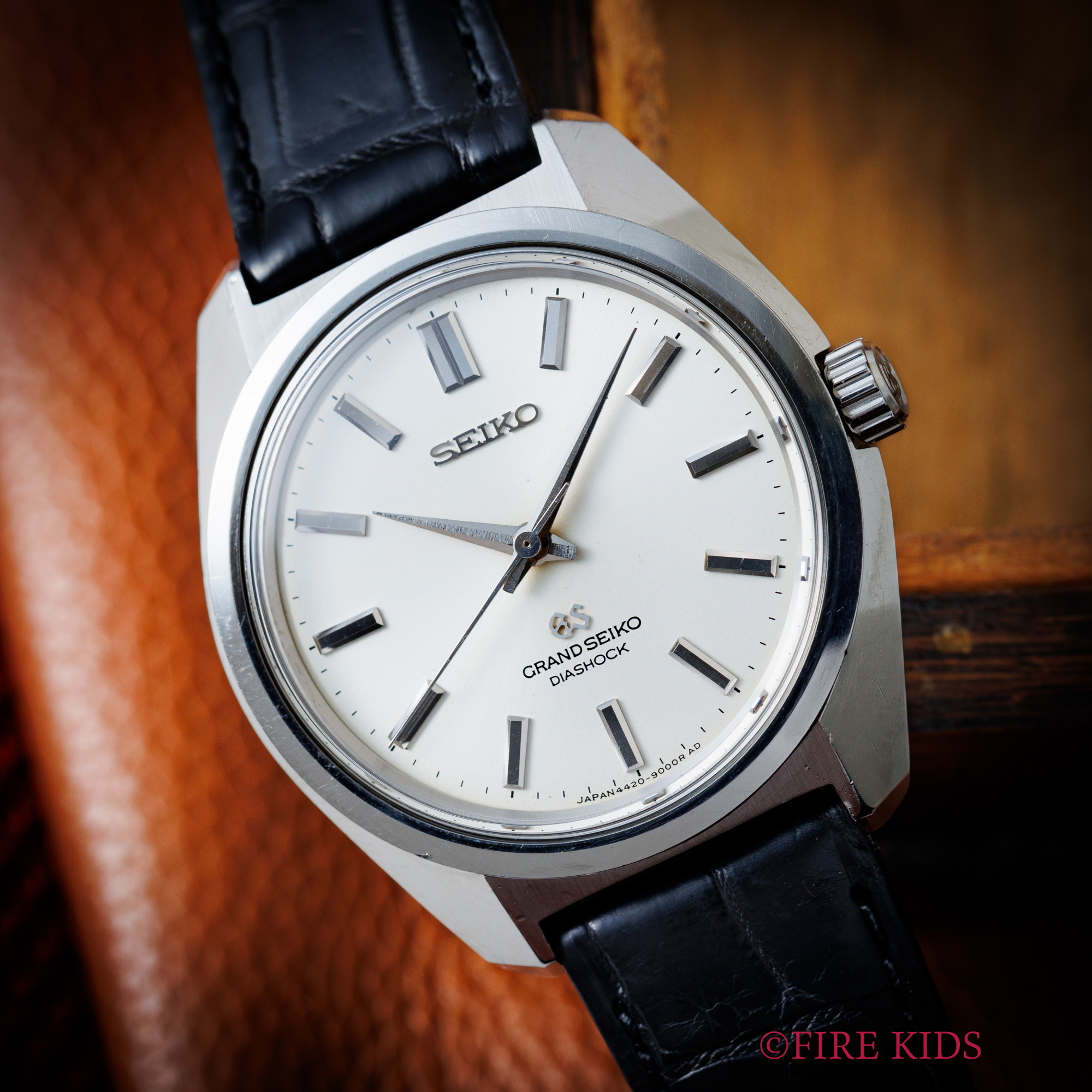 セイコー グランドセイコー 44GS前期 ロービート手巻き Cal.4420B 1966年製 ノンデイト