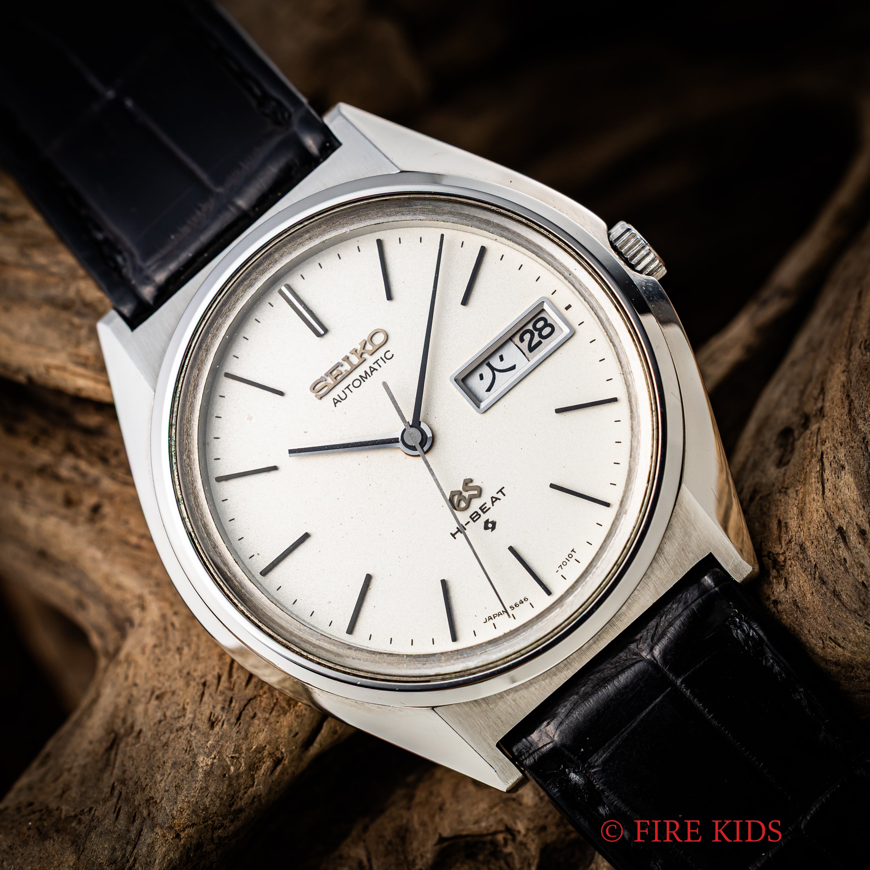 グランドセイコー 1974年製 Ref.5646-7011 56GS デイデイト ハイビート自動巻き