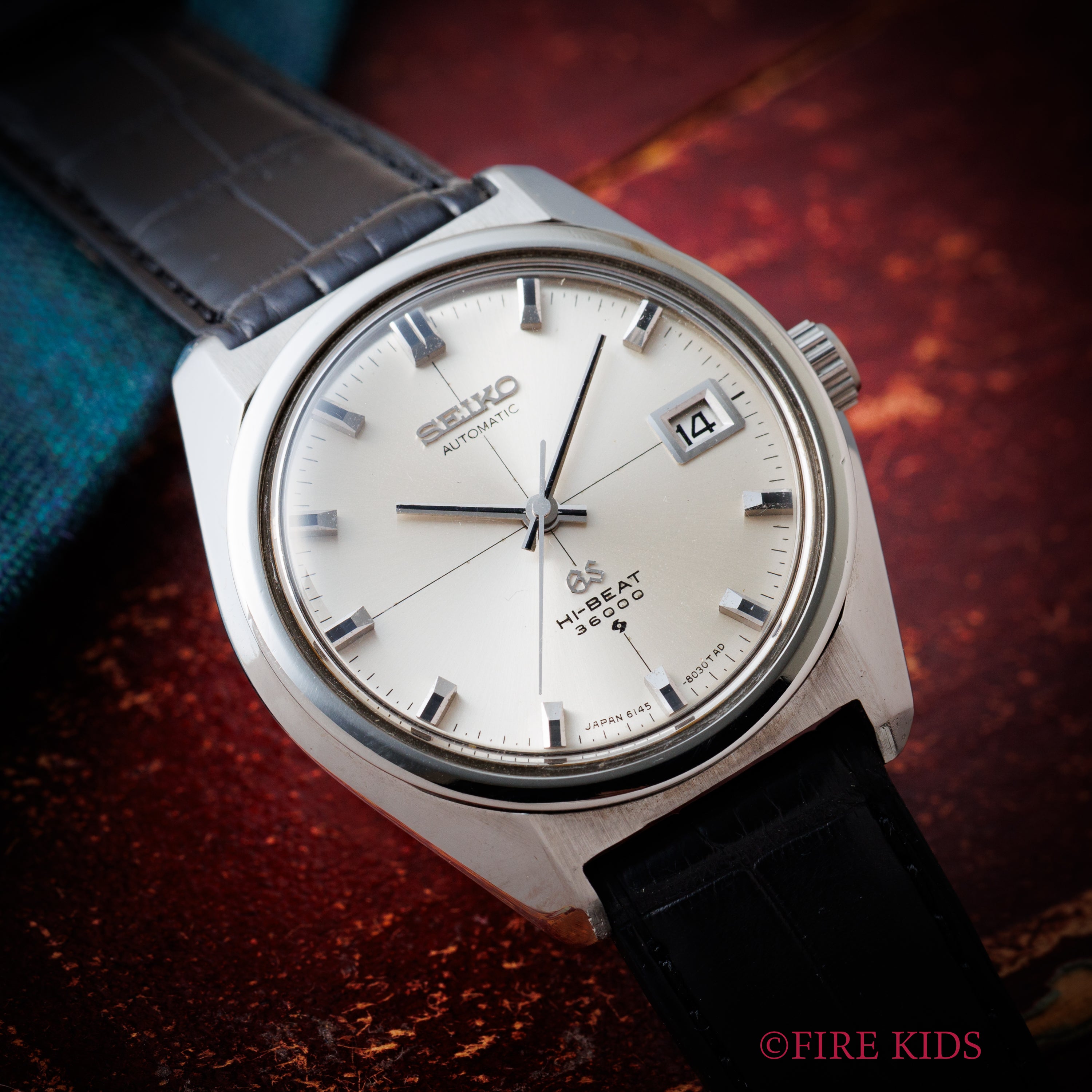 グランドセイコー ハイビート 36000 1969年製 Ref.6145-8000 61GS クロスライン