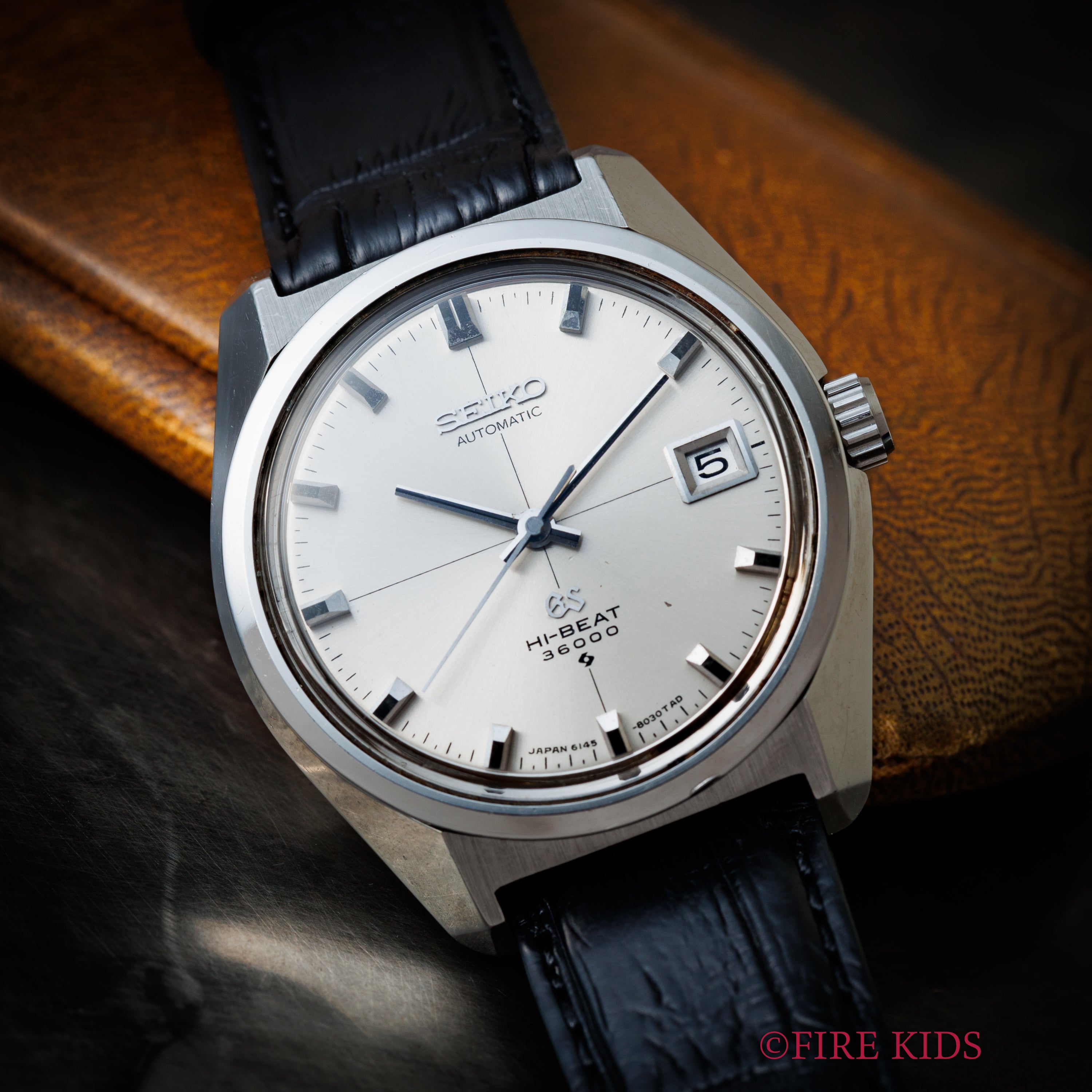 グランドセイコー ハイビート 36000 1968年製 Ref.6145-8000 61GS クロスライン