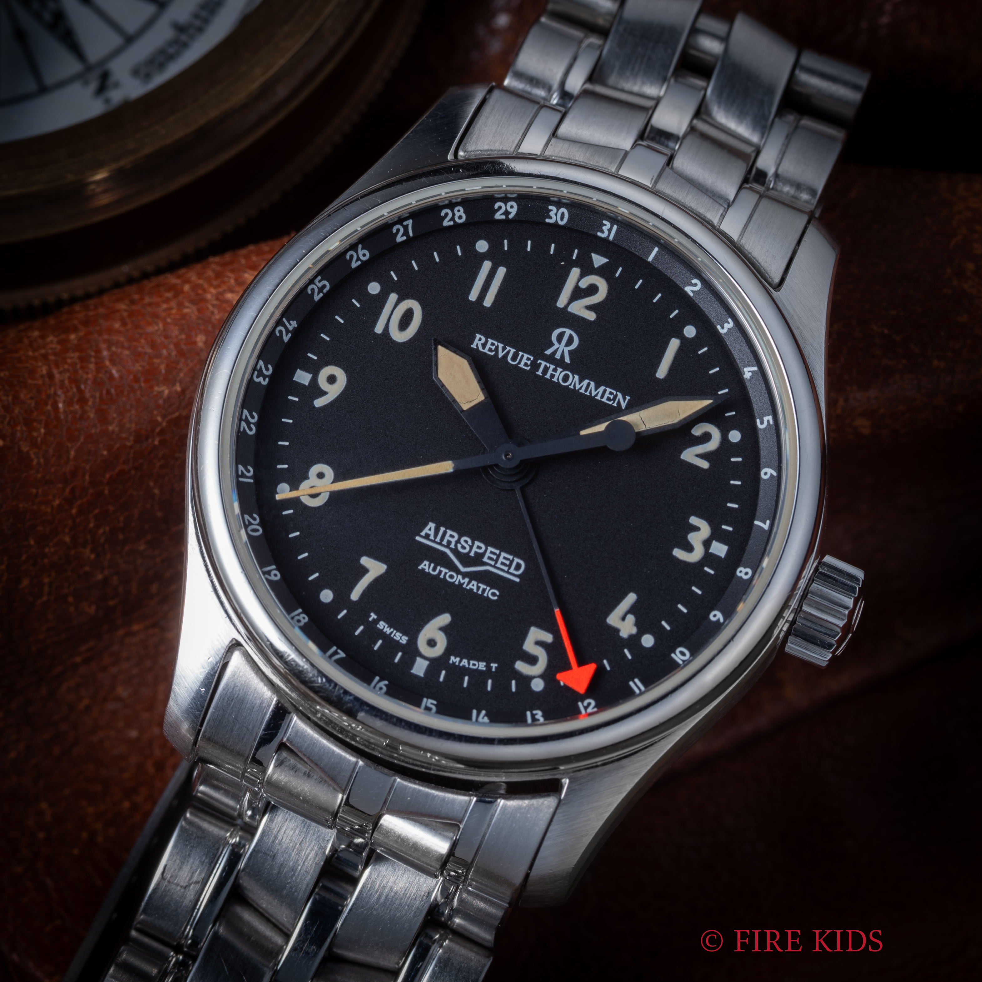 REVUE THOMMEN　エアスピード　ブレス付