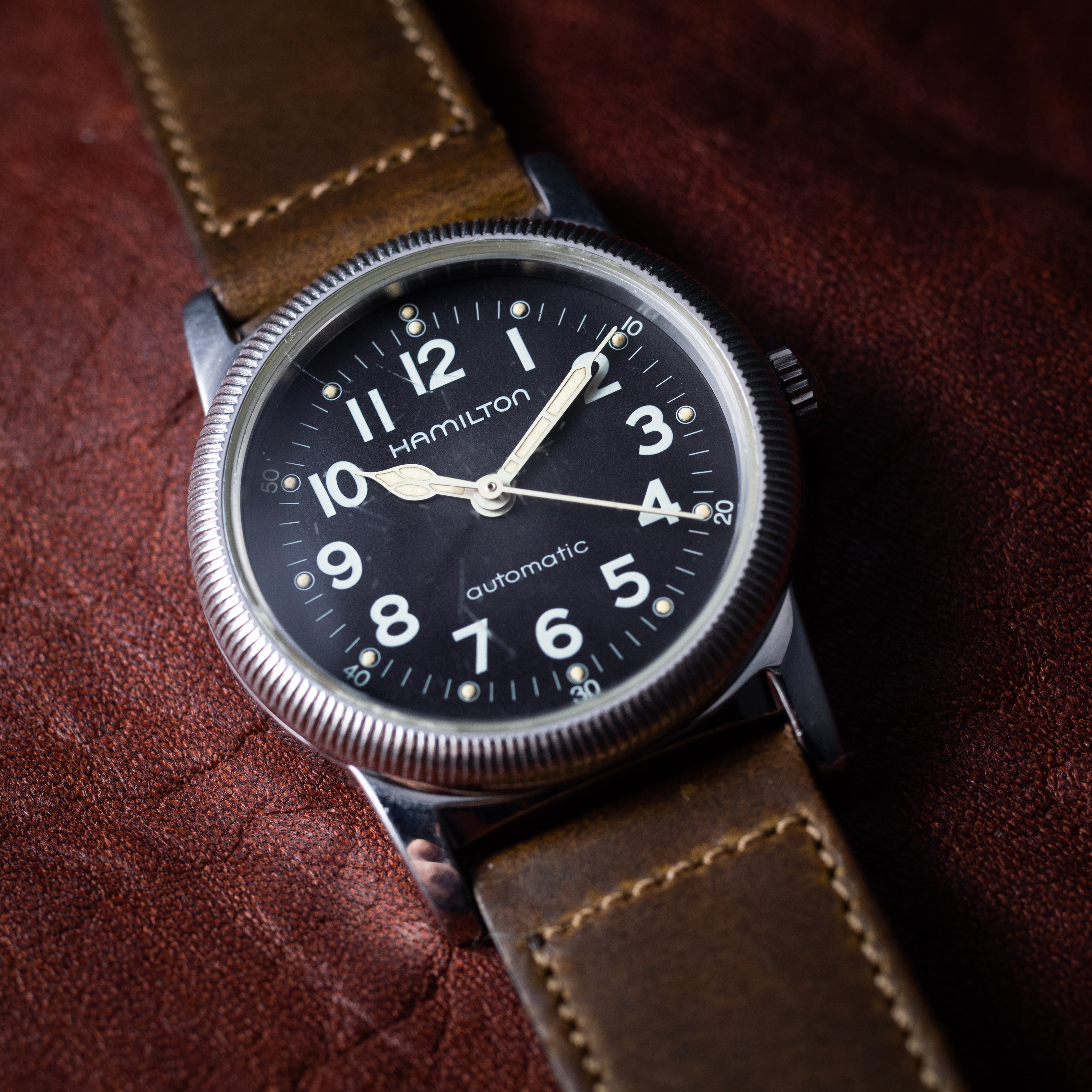 ハミルトン オートマチック 1990年代製 ミリタリータイプ