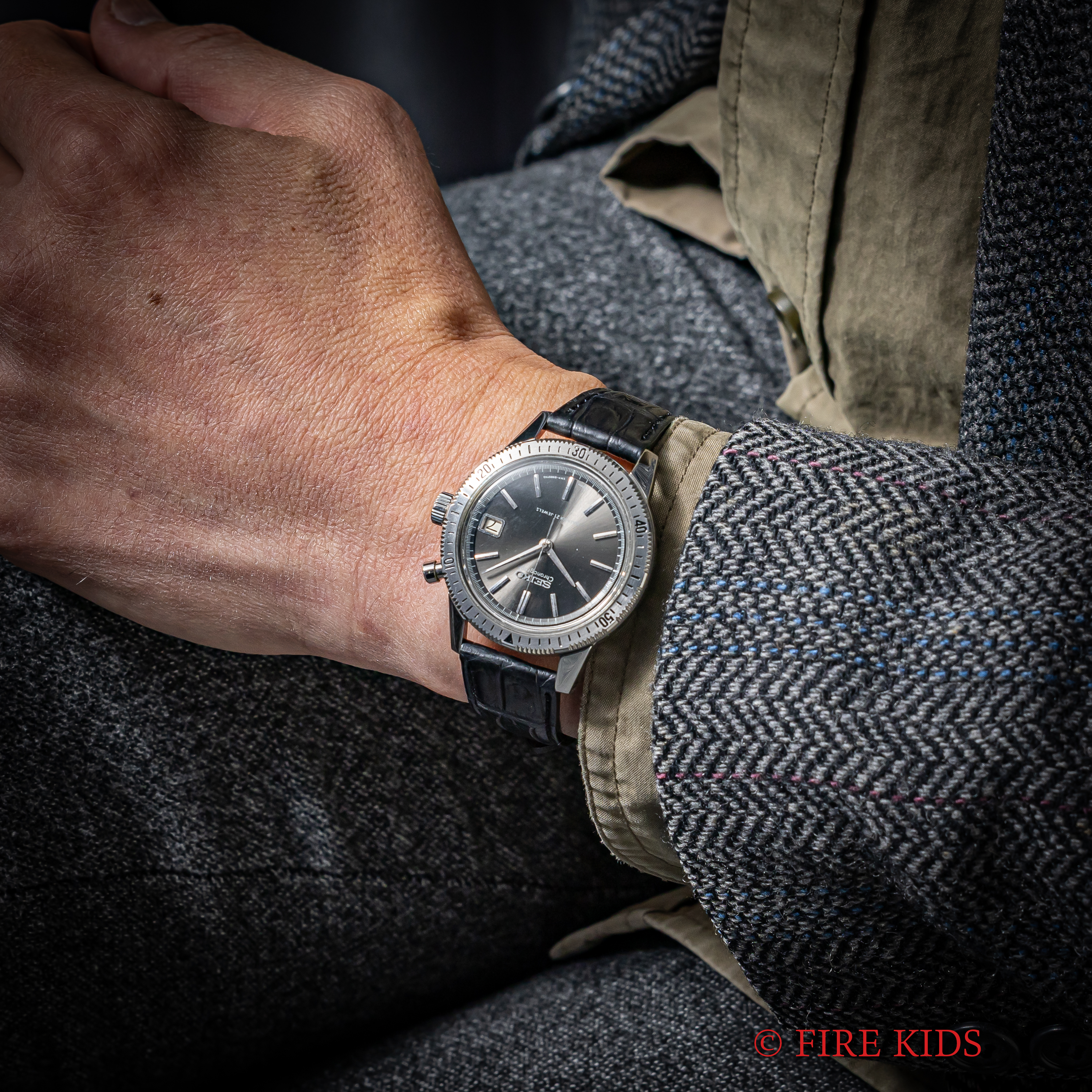 ＊handmade＊mgm.st様確認ページ FIREKIDS｜ファイアーキッズ / セイコー ワンプッシュクロノ 1964年製