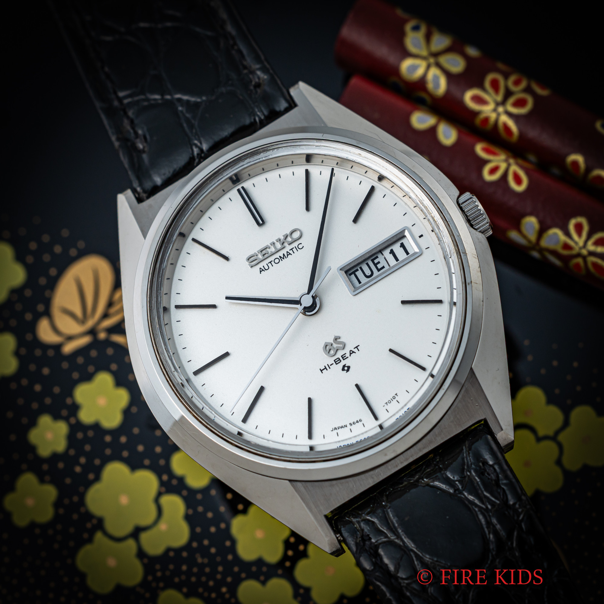 グランドセイコー 56GS デイデイト Ref.5646-7010 1973年製 自動巻 純正尾錠付