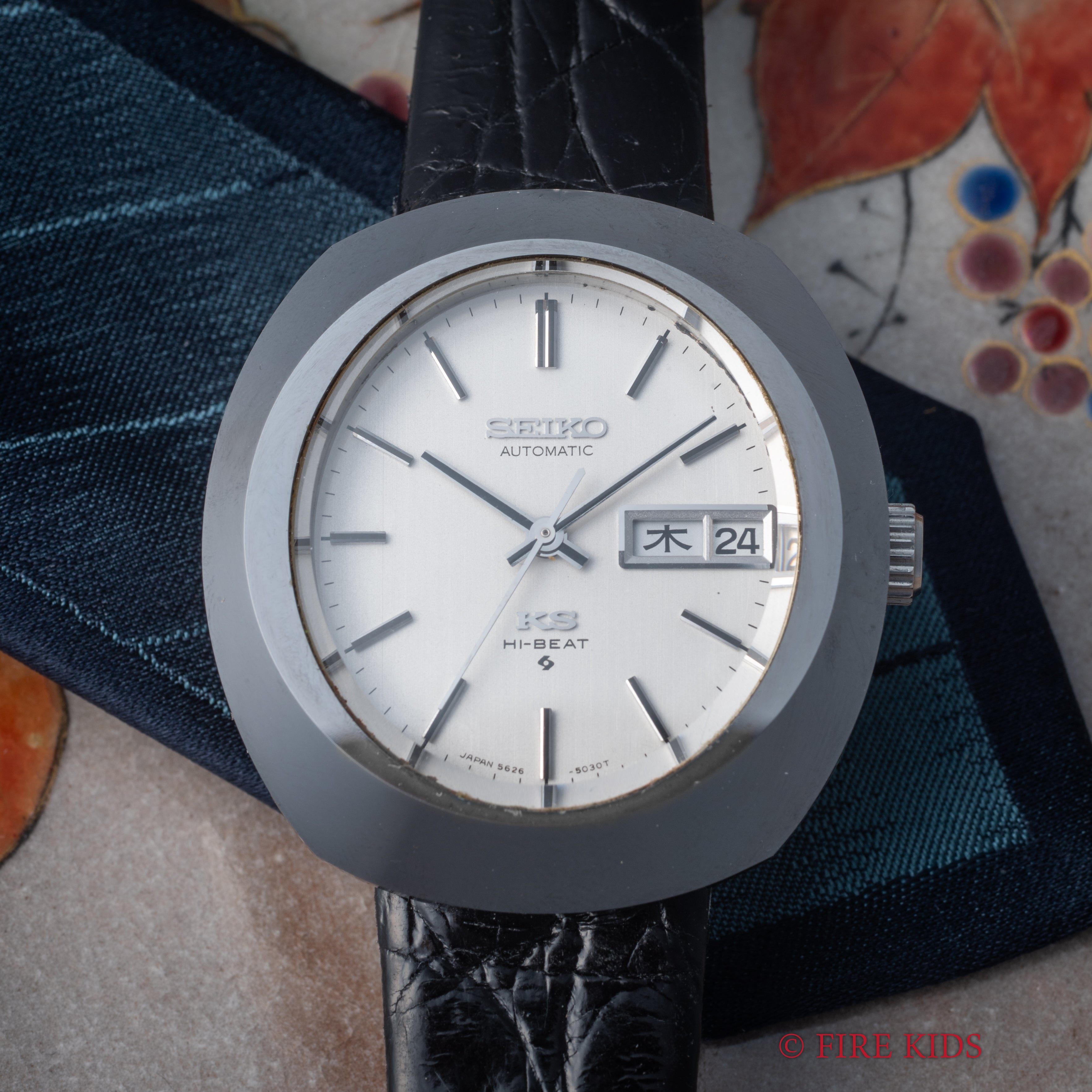 セイコー 56KS 超硬ケース Ref.5626-5030 自動巻きデイデイト 1971年製