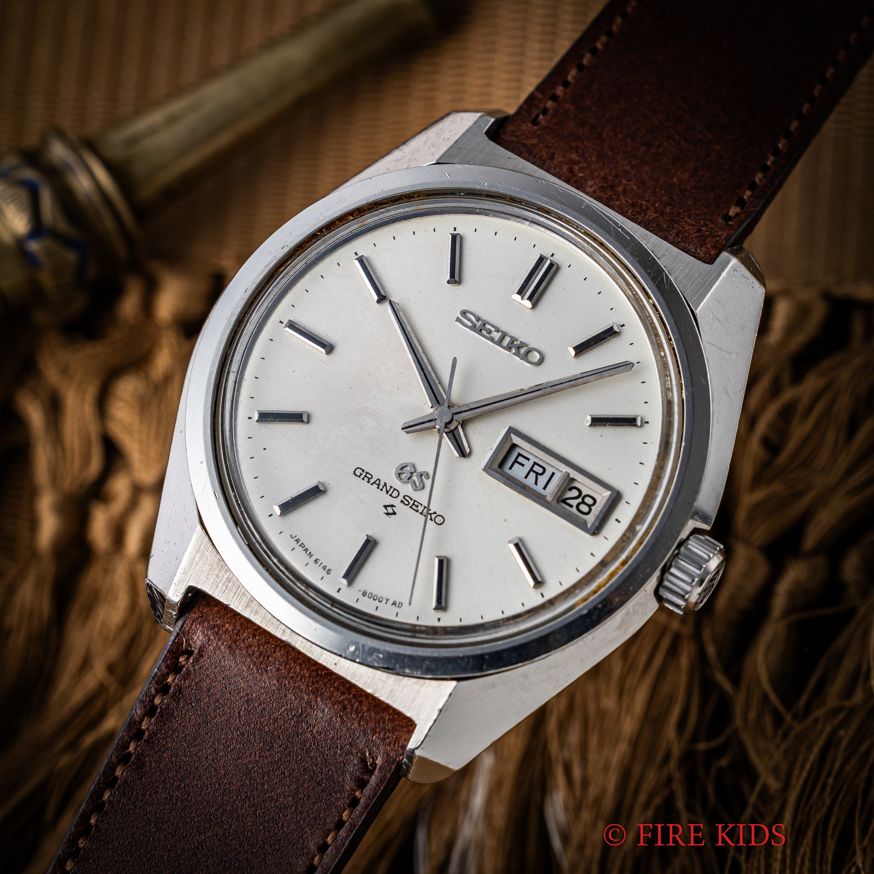 グランドセイコー 1967年製 デイデイト Ref.6146-8000 10振動自動巻 61GS初期型