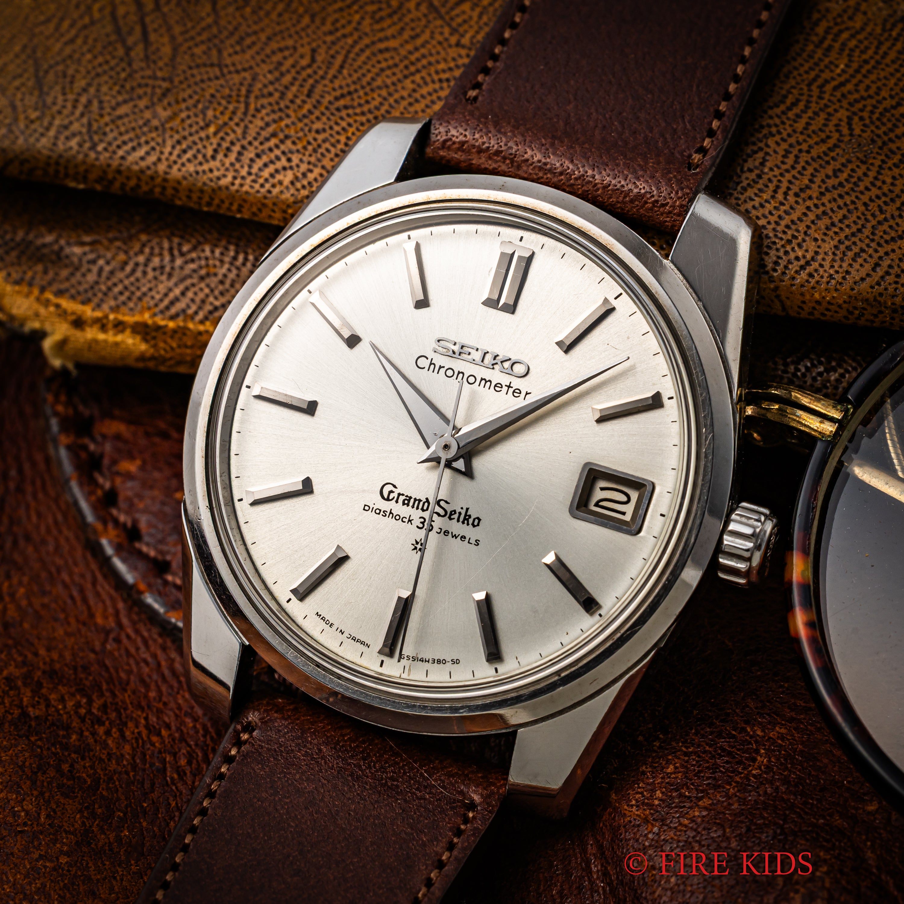 グランドセイコー セルフデーター 1964年製 Ref.43999 GS2nd最初期型 獅子メダル SDダイヤル