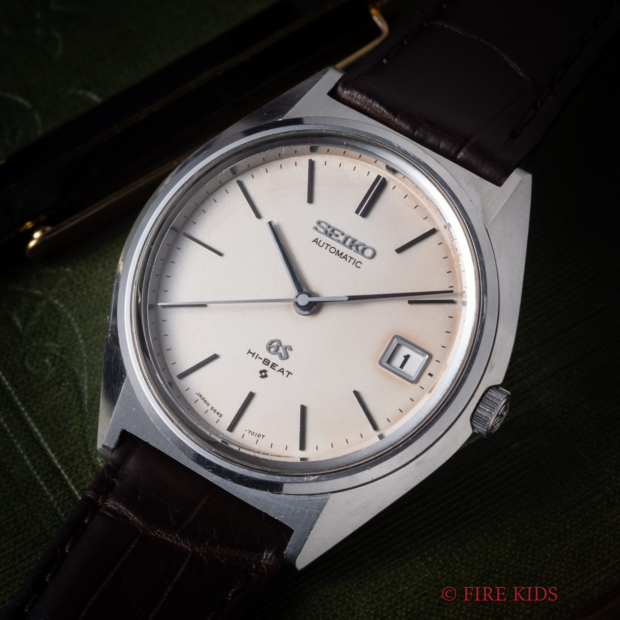 グランドセイコー 1972年製 Ref.5645-7010 アイボリーダイヤル ハイビート自動巻 56GS