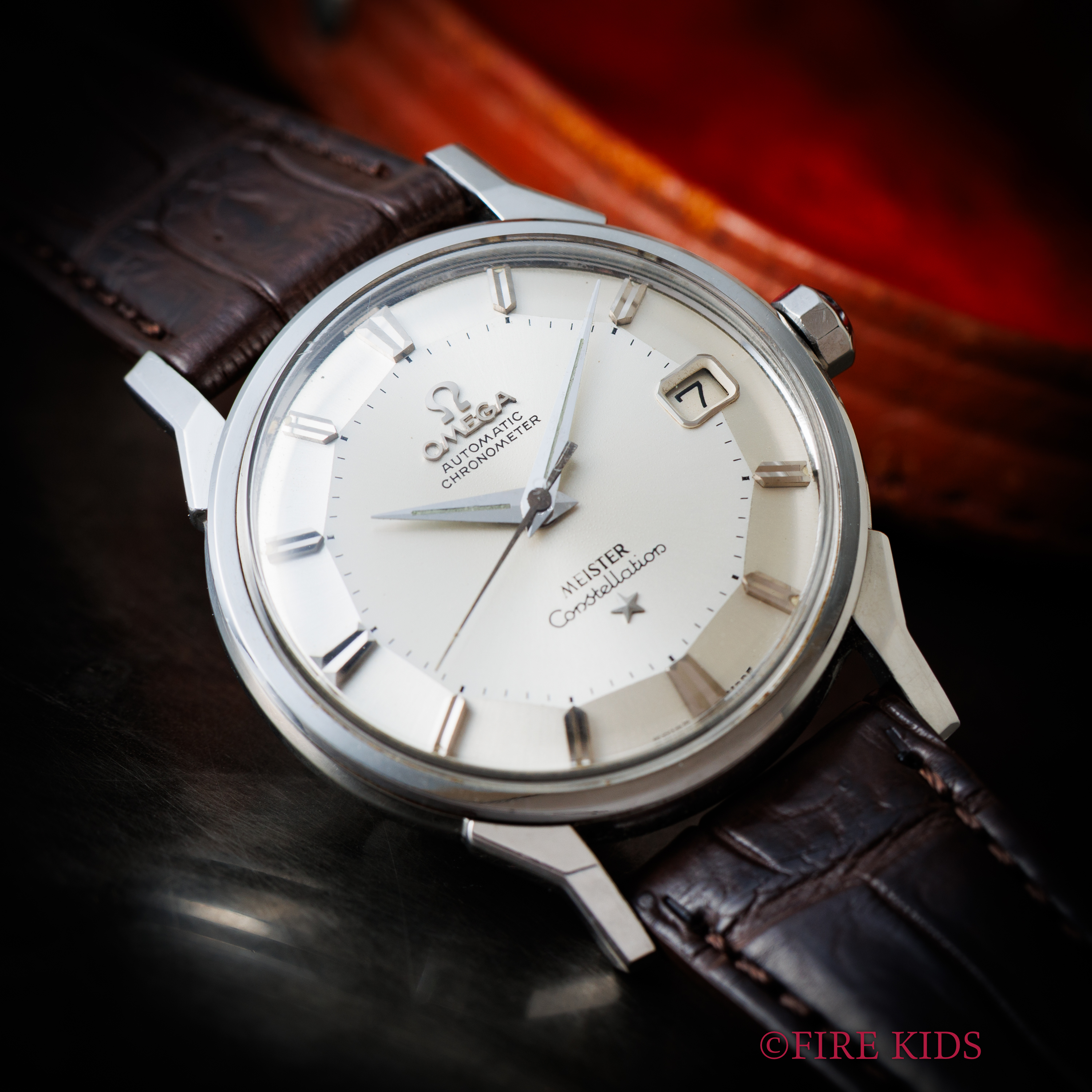 OMEGA　コンステ　12角　Wネーム