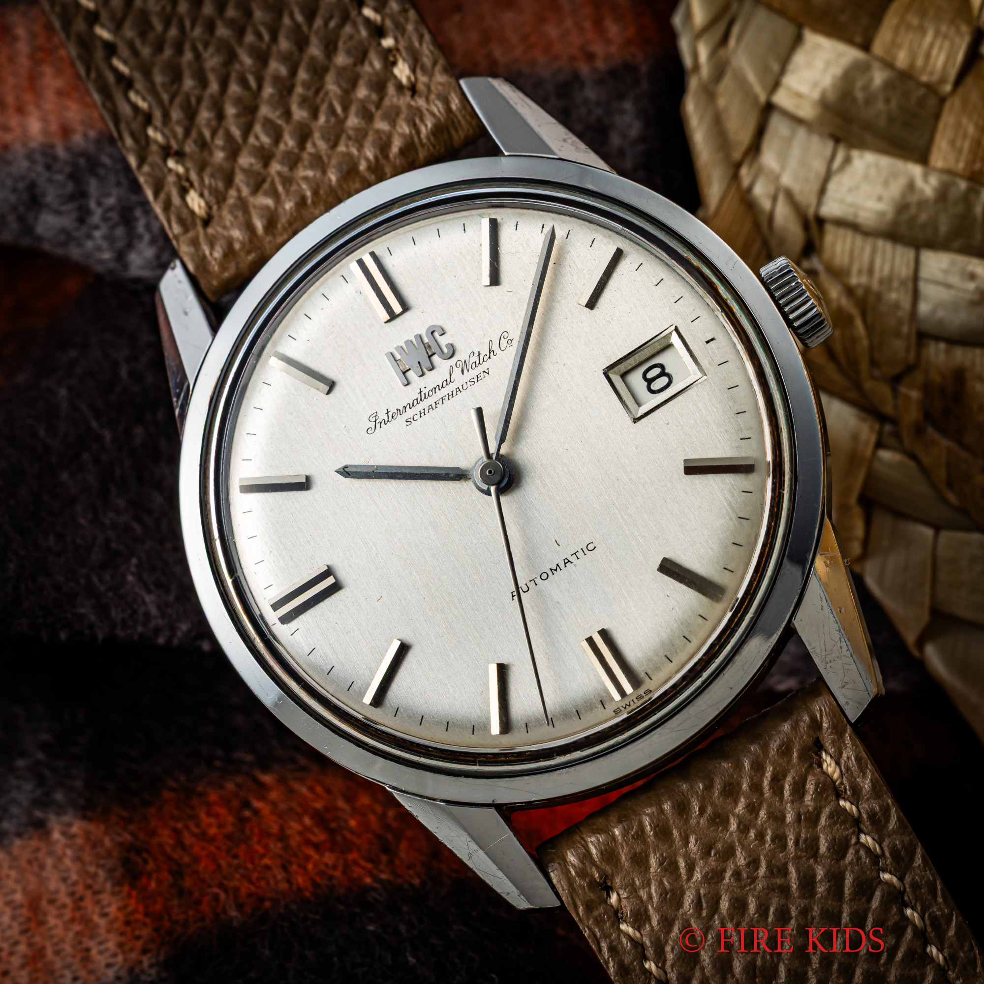 IWC Ref.R810AD シルバーダイヤル 1972年製 デイト