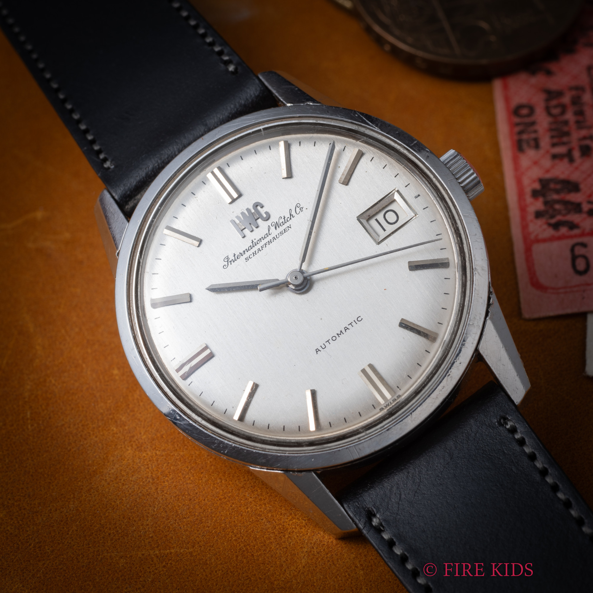 IWC 1972年製 ラウンドケース ペラトン式自動巻き Cal.854B R810 お魚リューズ