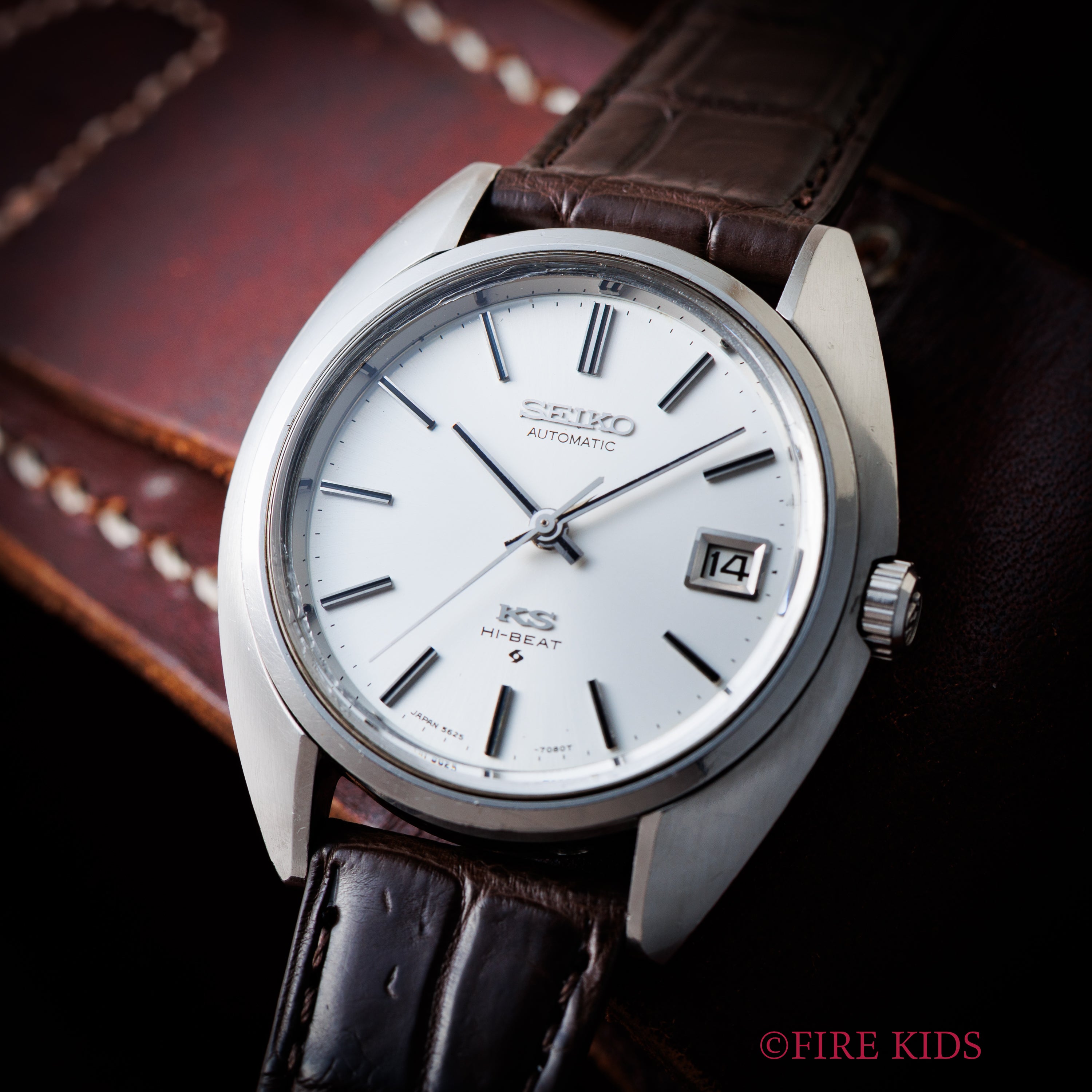 キングセイコー 1970年製（昭和45年製） Ref.5625-7080 56KS シルバーダイヤル ハイビート自動巻