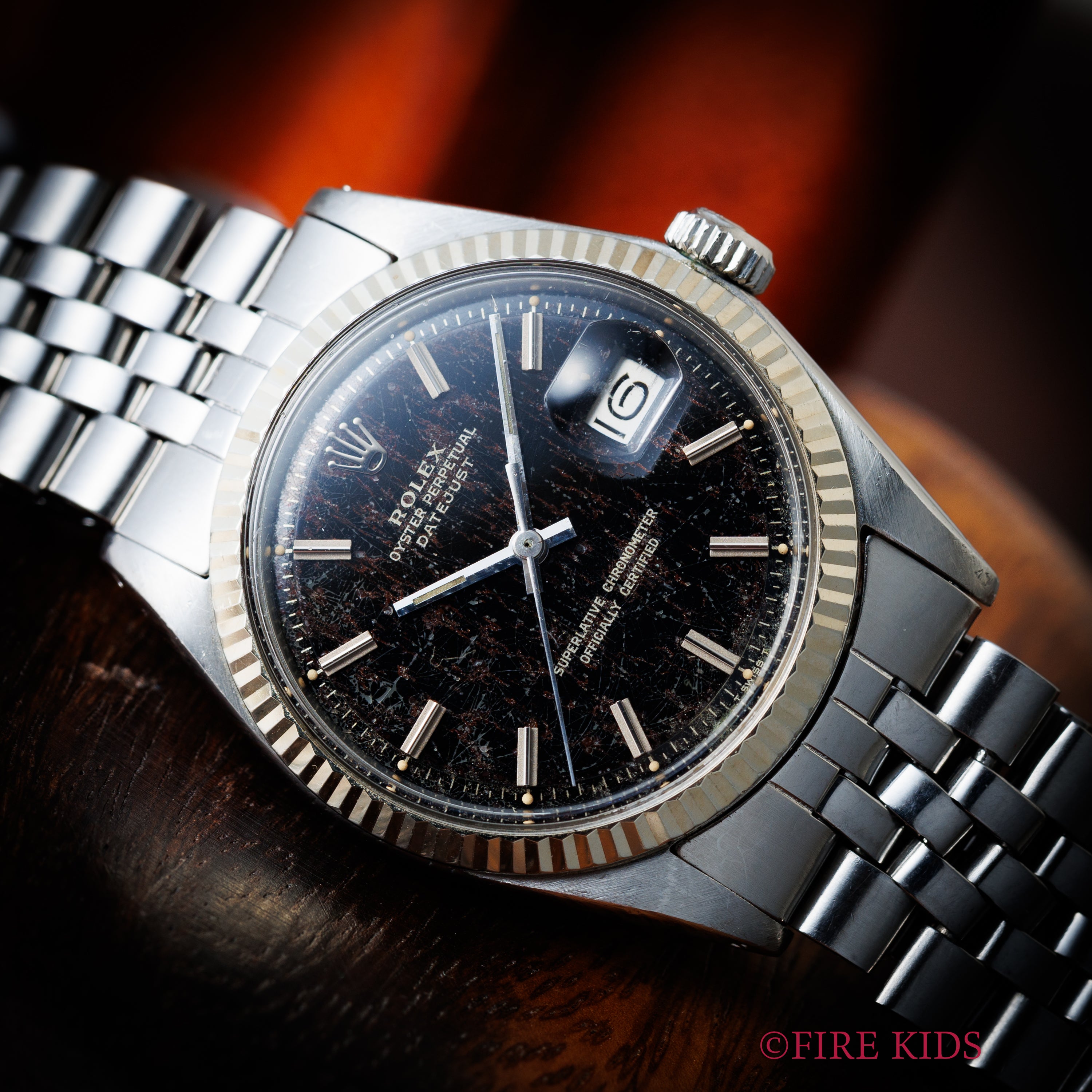 ロレックス デイトジャスト 1970年製（昭和45年製） Ref.1601 ブラウンチェンジミラーダイヤル 純正ジュビリーブレス