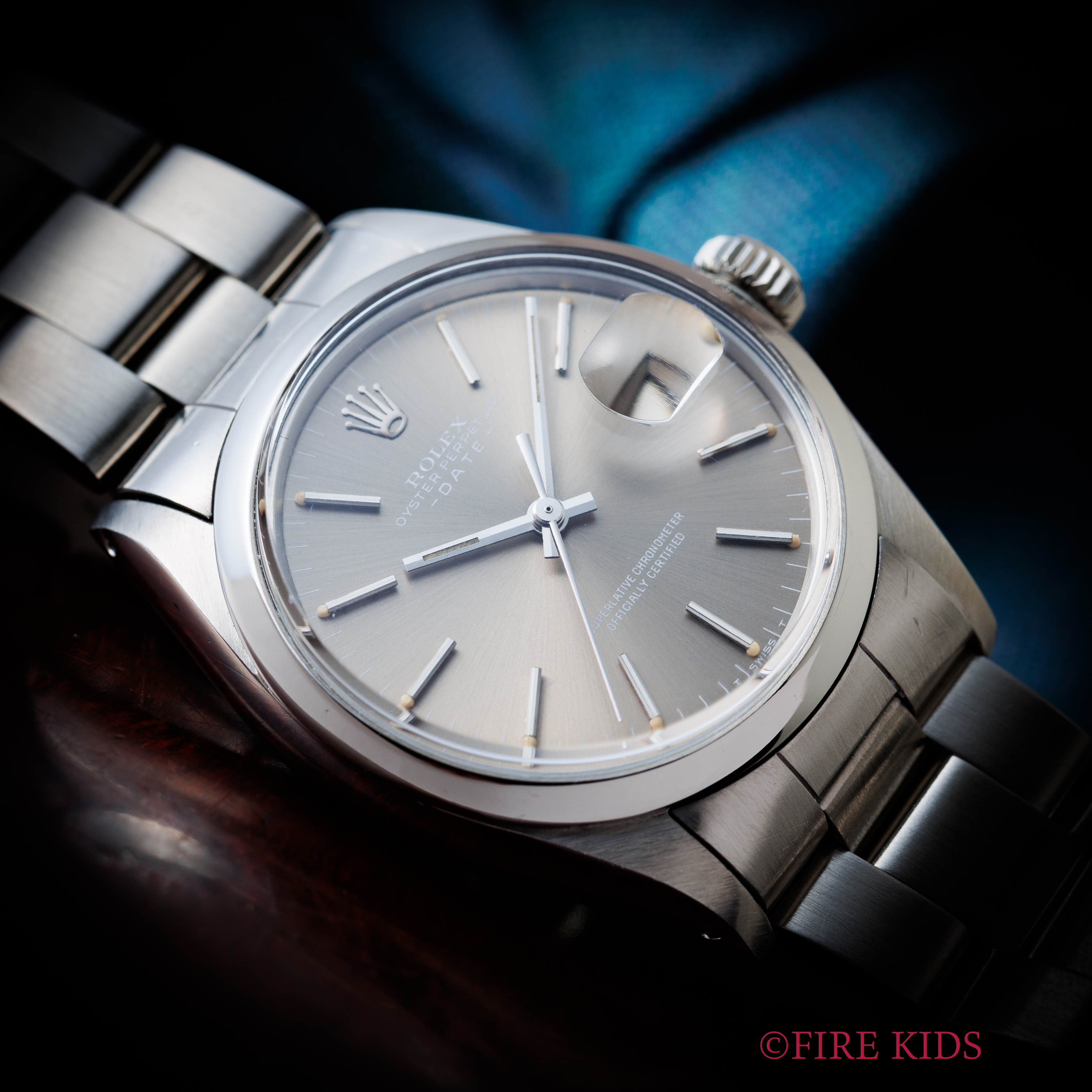 ROLEX　パーペチュアルデイト　グレー