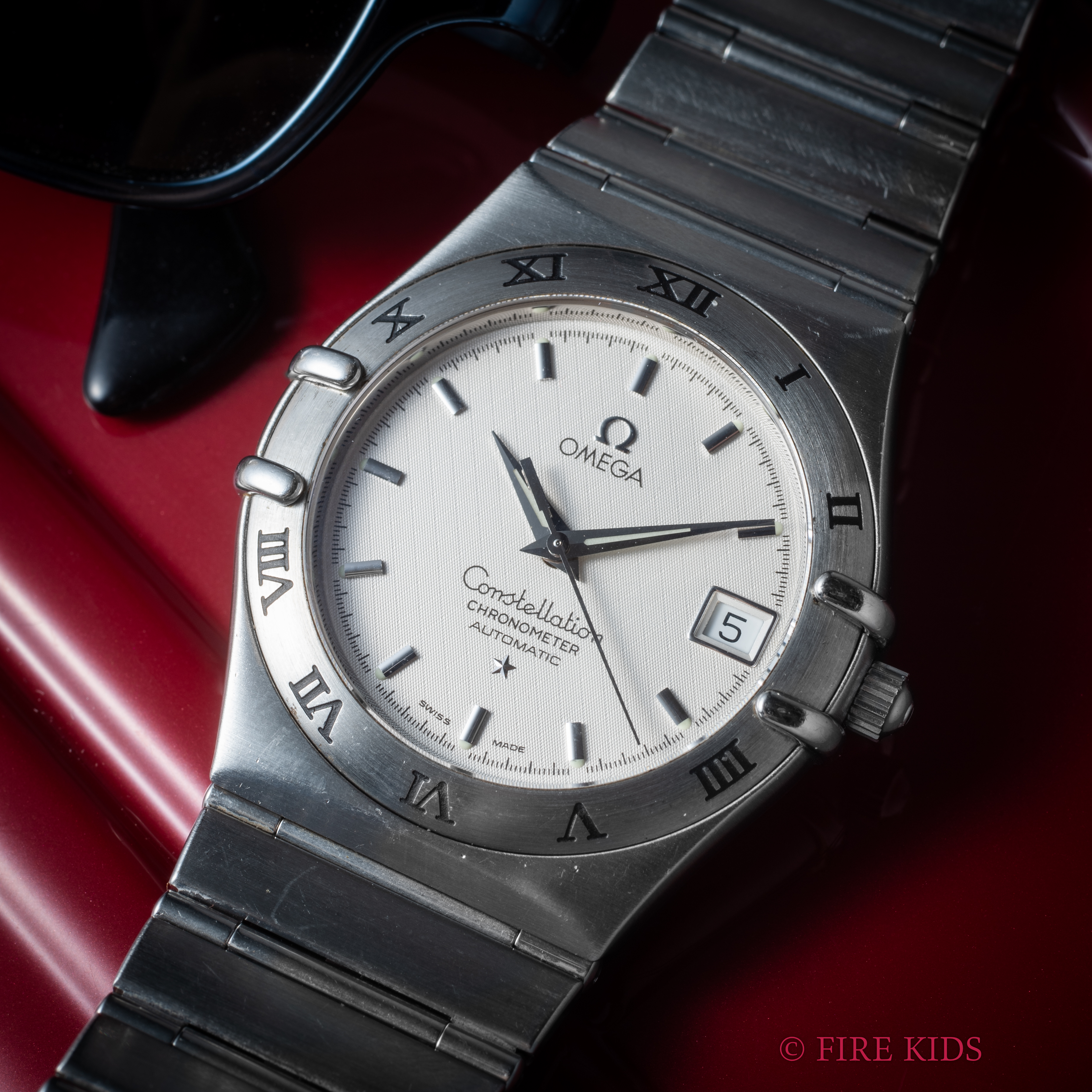 OMEGA　コンステレーション　ホワイト