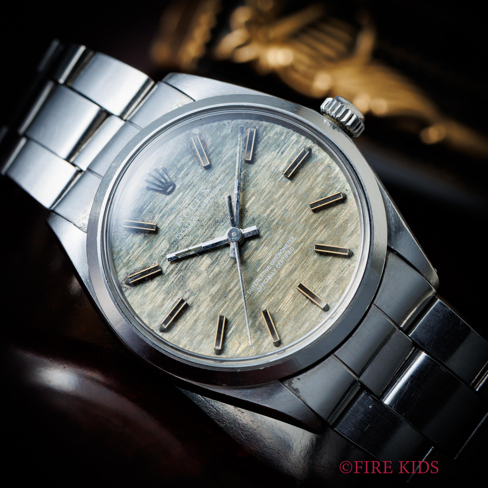 ロレックス オイスターパーペチュアル グレーダイヤル 1969年製 Ref.1002 Cal.1570