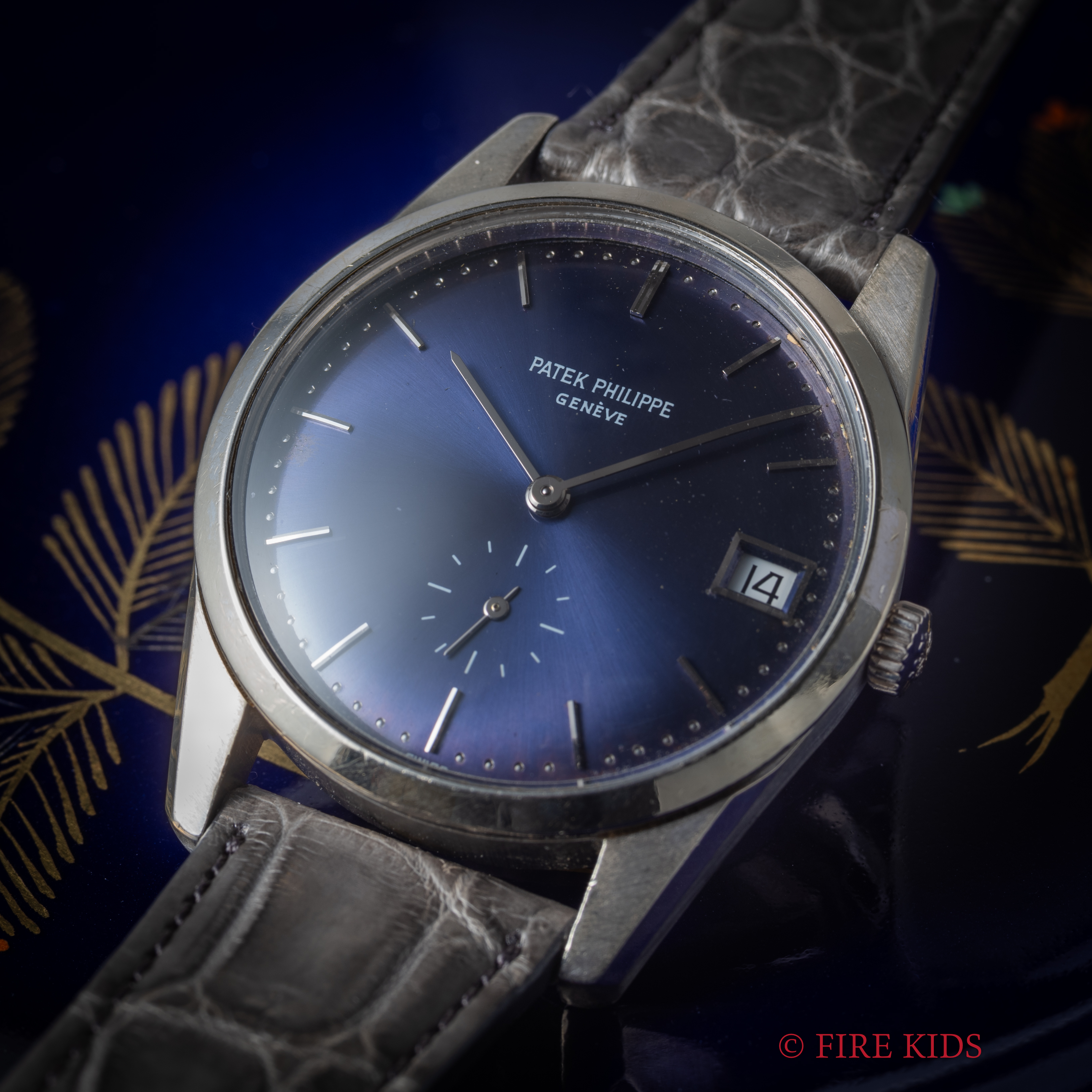 パテック・フィリップ カラトラバ 18KWG 1960年代製 Ref.3558 自動巻 Cal.27-460M 純正尾錠