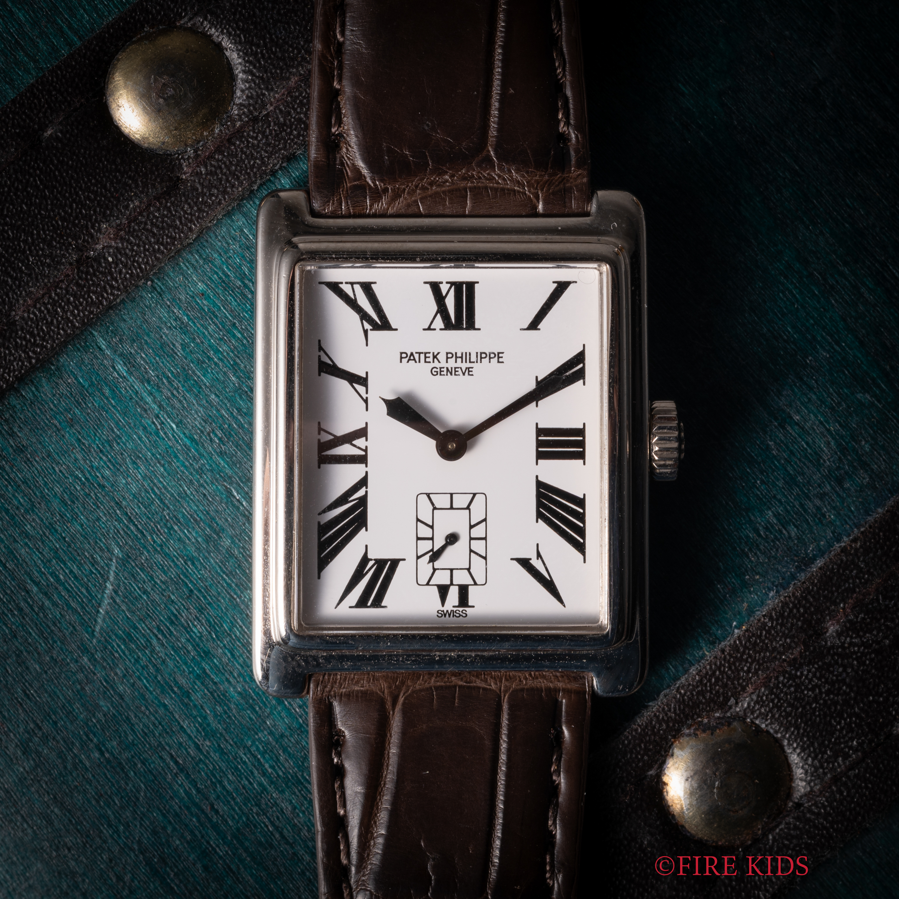 パテック・フィリップ ゴンドーロ Ref.5010 18金無垢 ホワイトローマン レクタンギュラー