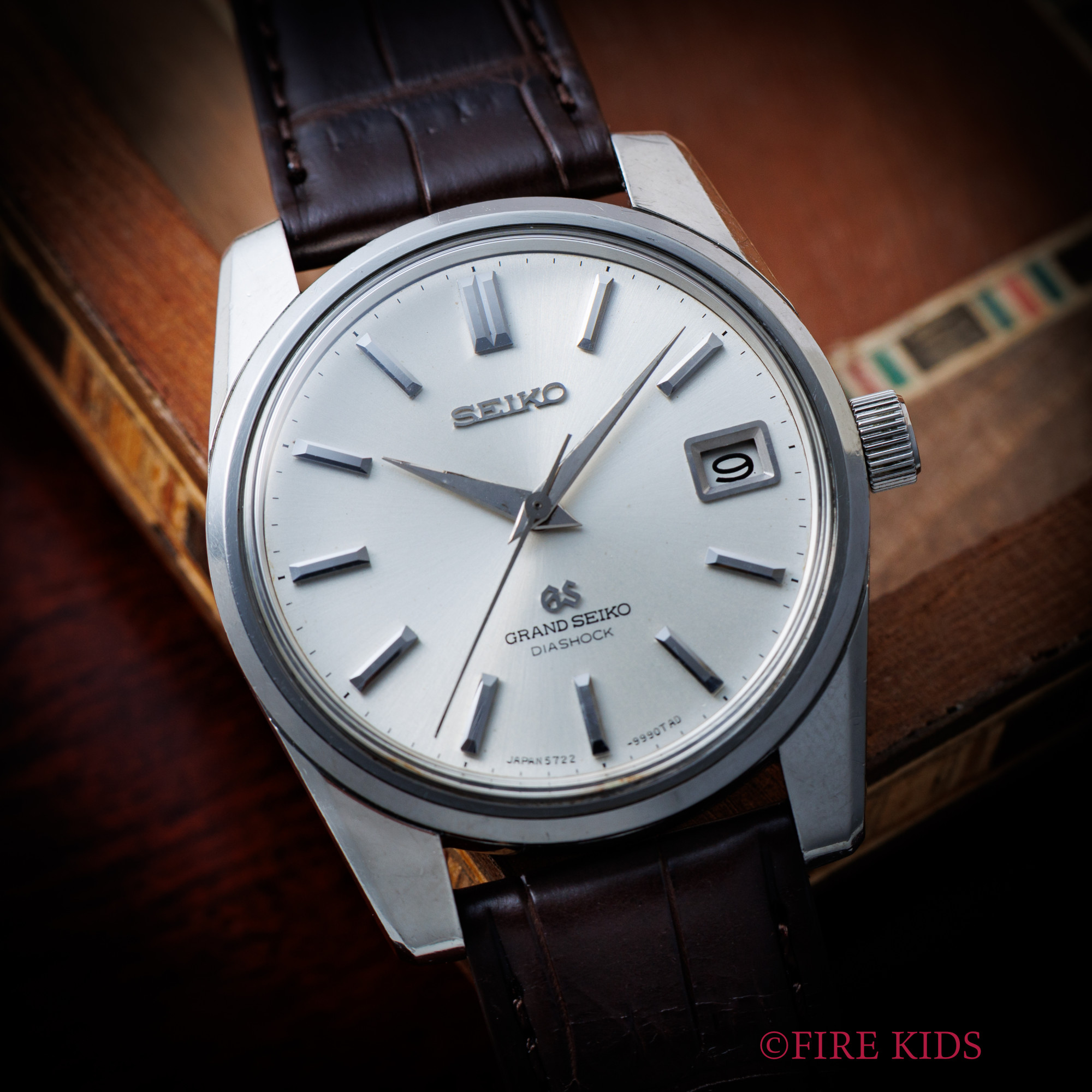 セイコー 1967年製 グランドセイコーセカンド後期 Ref.5722-9991 手巻ロービート