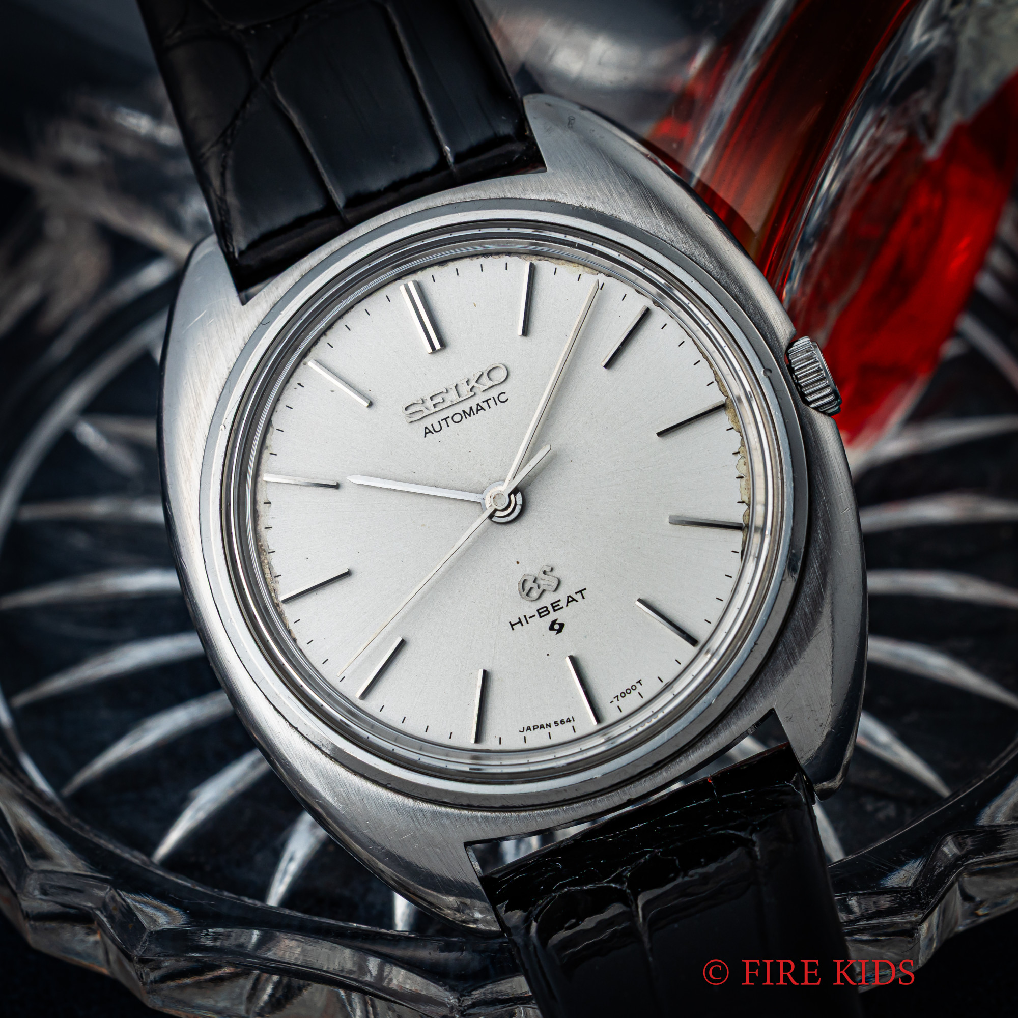 グランドセイコー 56GS Cラインケース 1970年製 ハイビート自動巻き ノンデイト